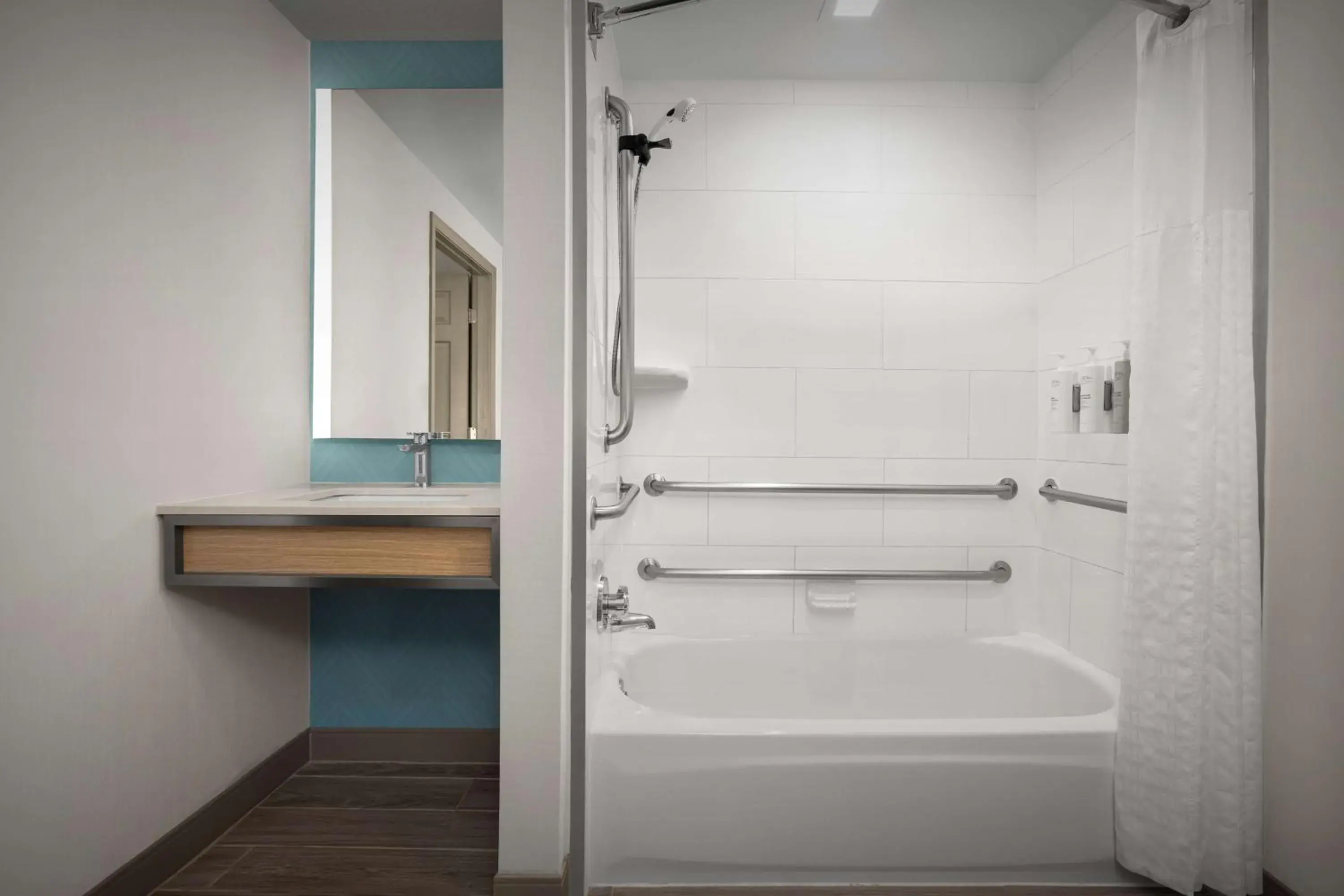 Bathroom in Hilton Garden Inn Colorado Springs North Bathroom in Hilton Garden Inn Colorado Springs North