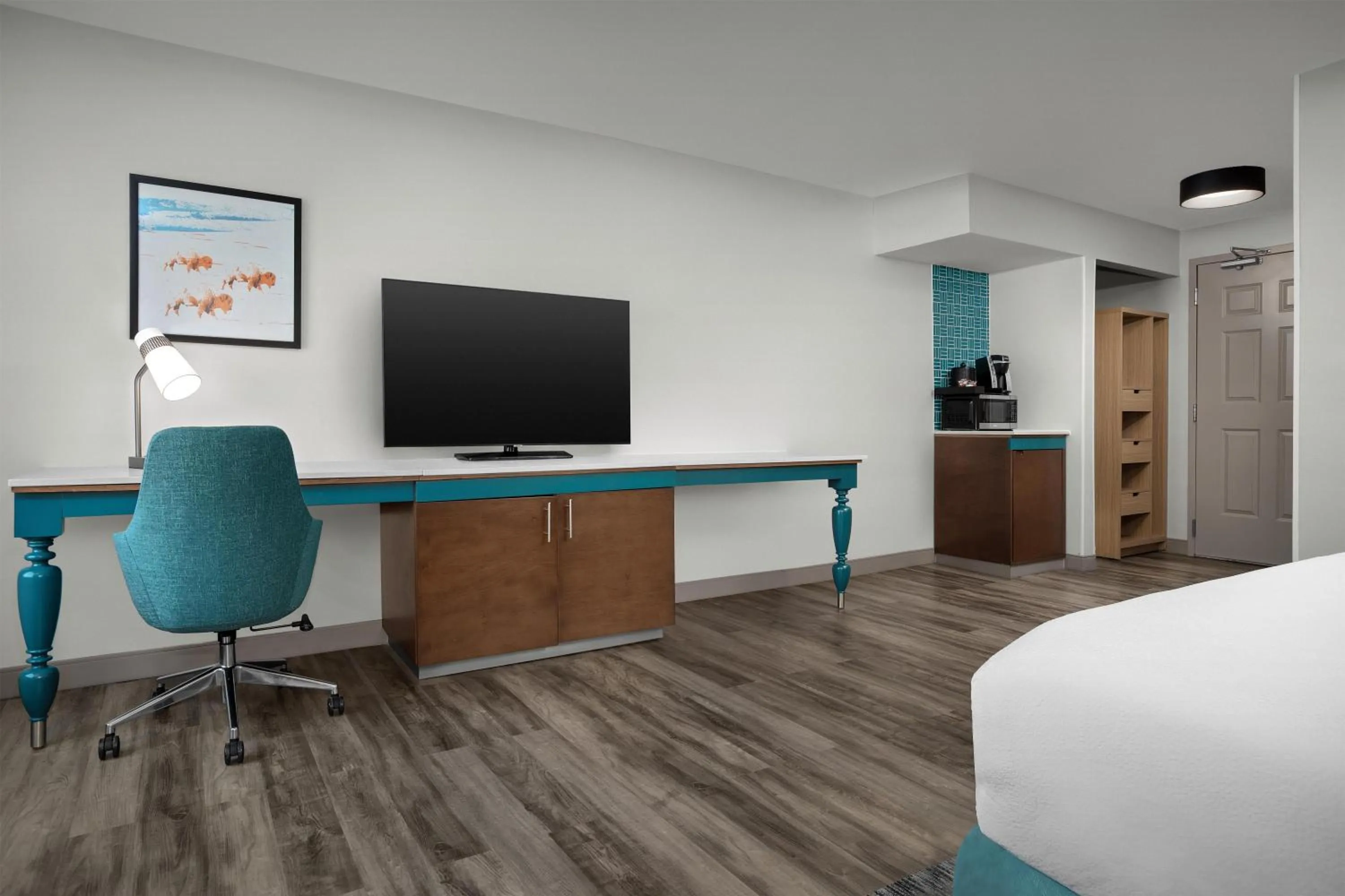 Bedroom, Bed in Hilton Garden Inn Colorado Springs North Air Force Academy