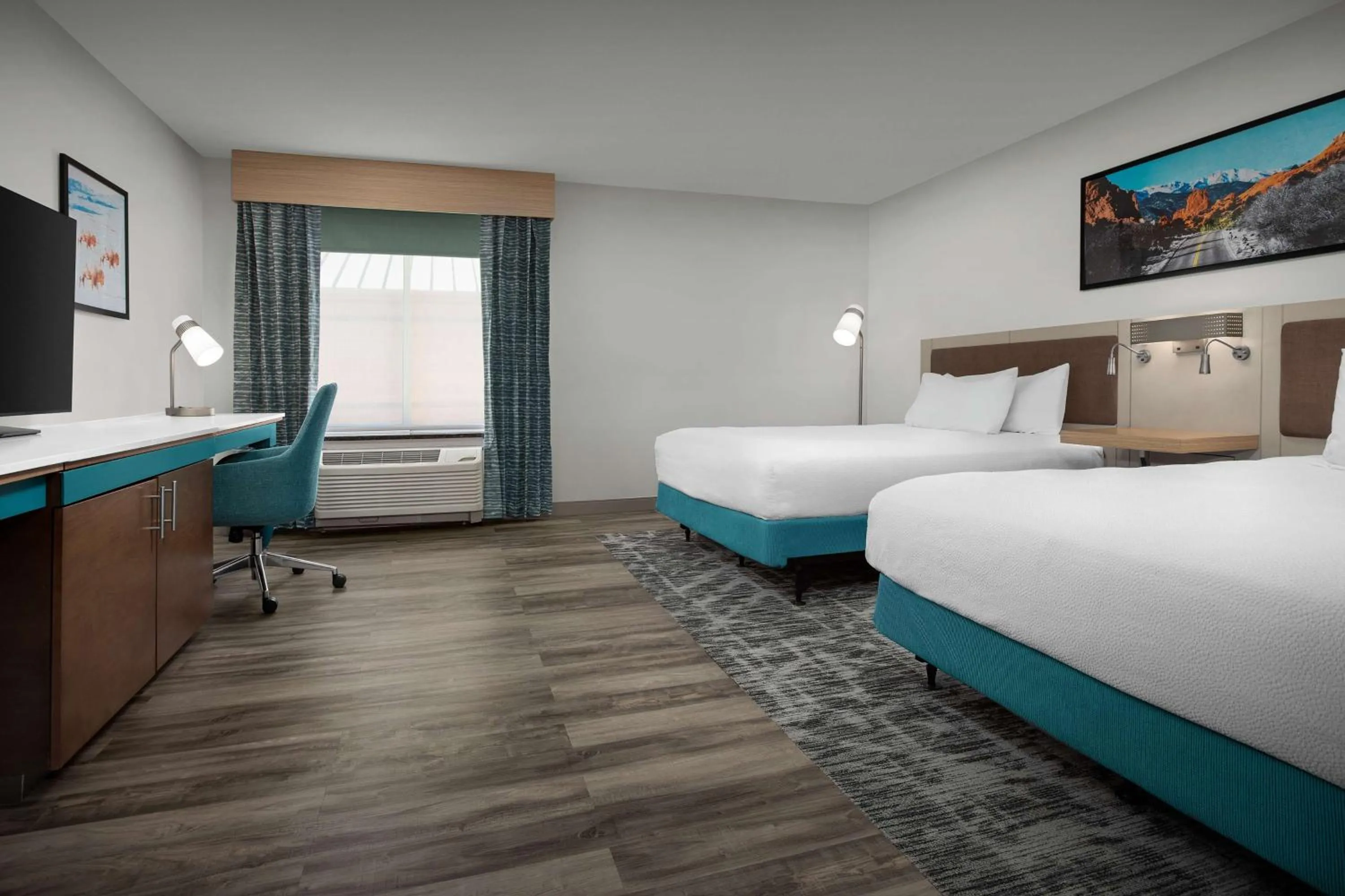 Bedroom, Bed in Hilton Garden Inn Colorado Springs North