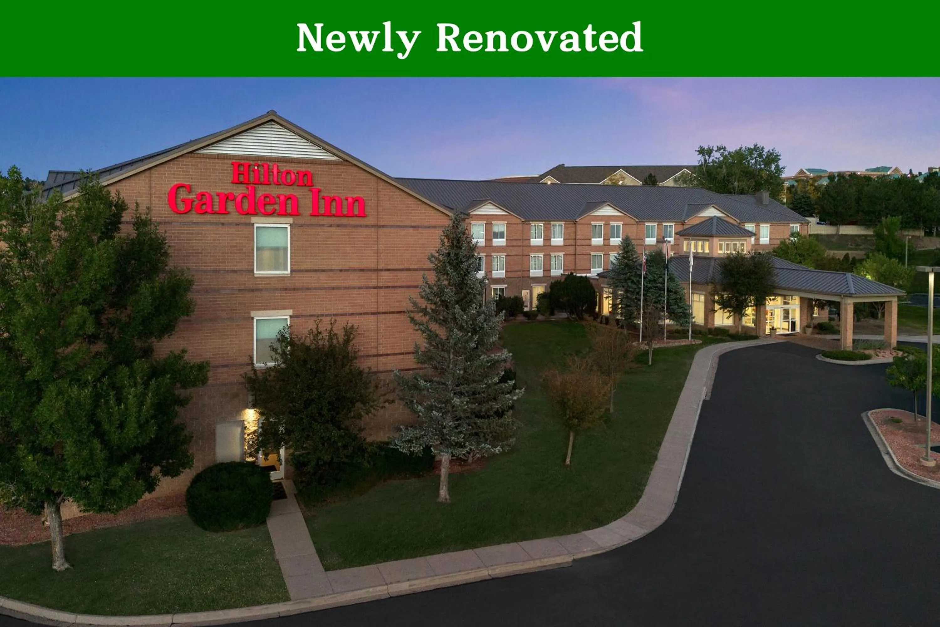 Property building in Hilton Garden Inn Colorado Springs North