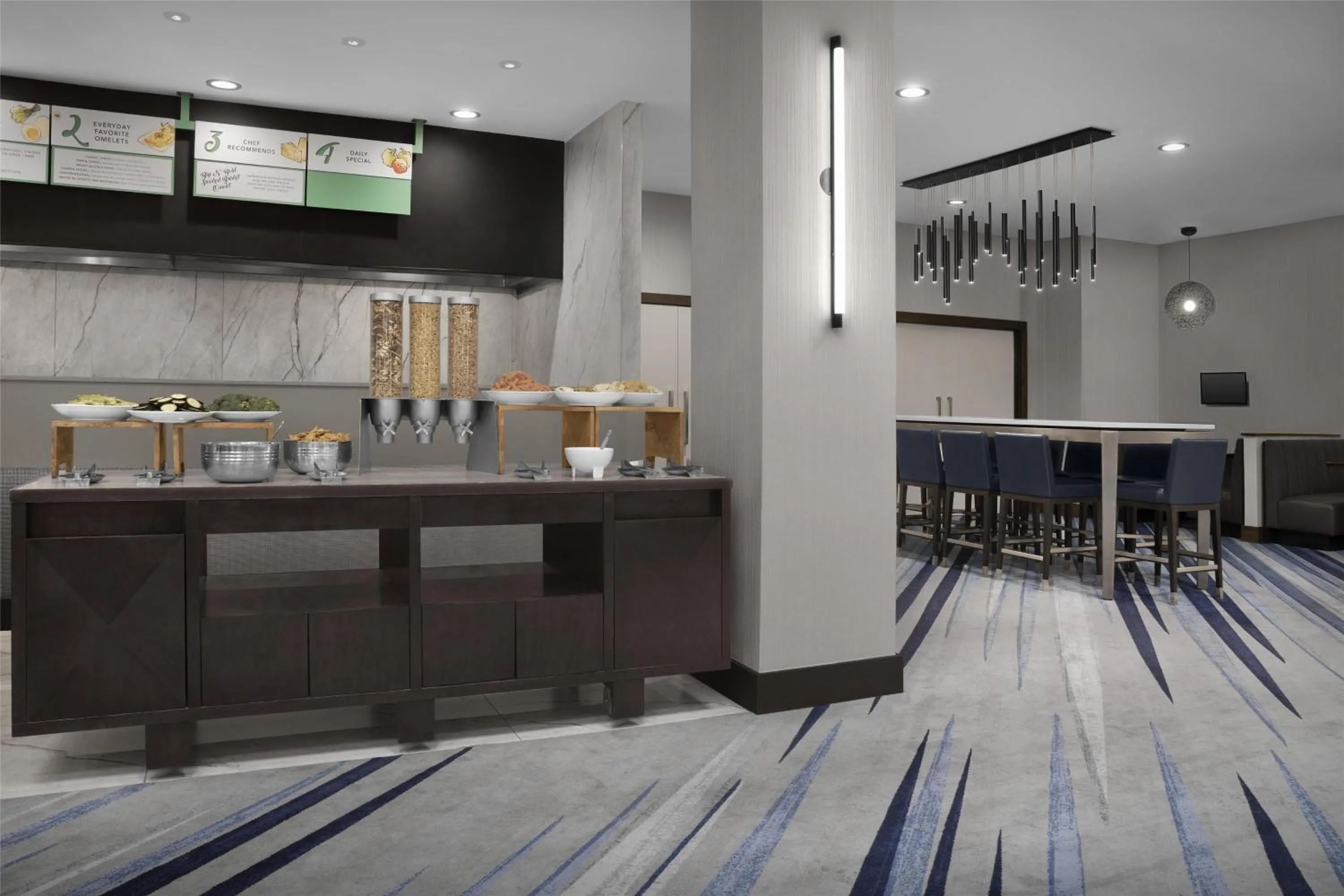 Breakfast in Embassy Suites by Hilton Dallas Near the Galleria