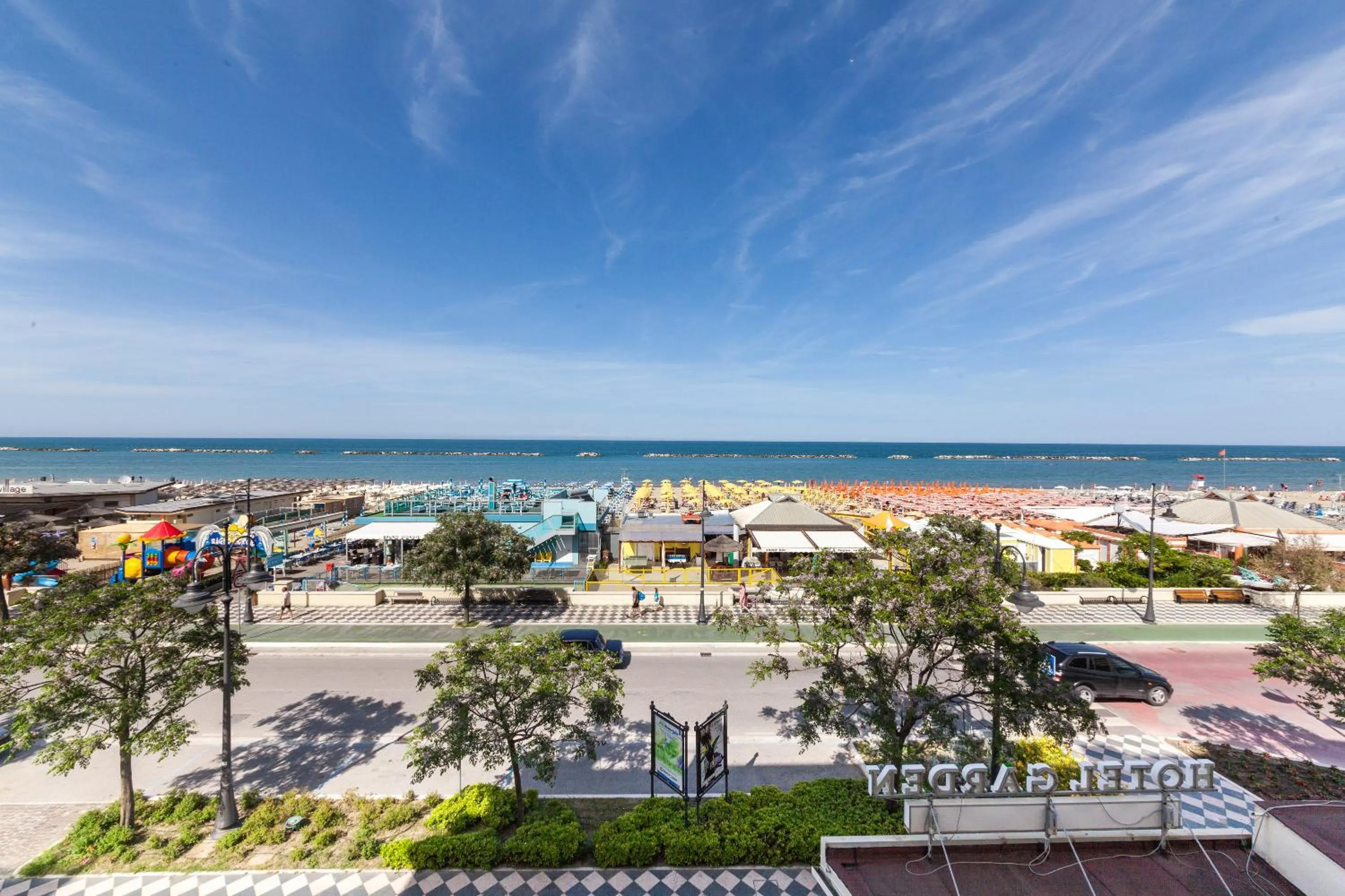 Natural landscape in Hotel Garden