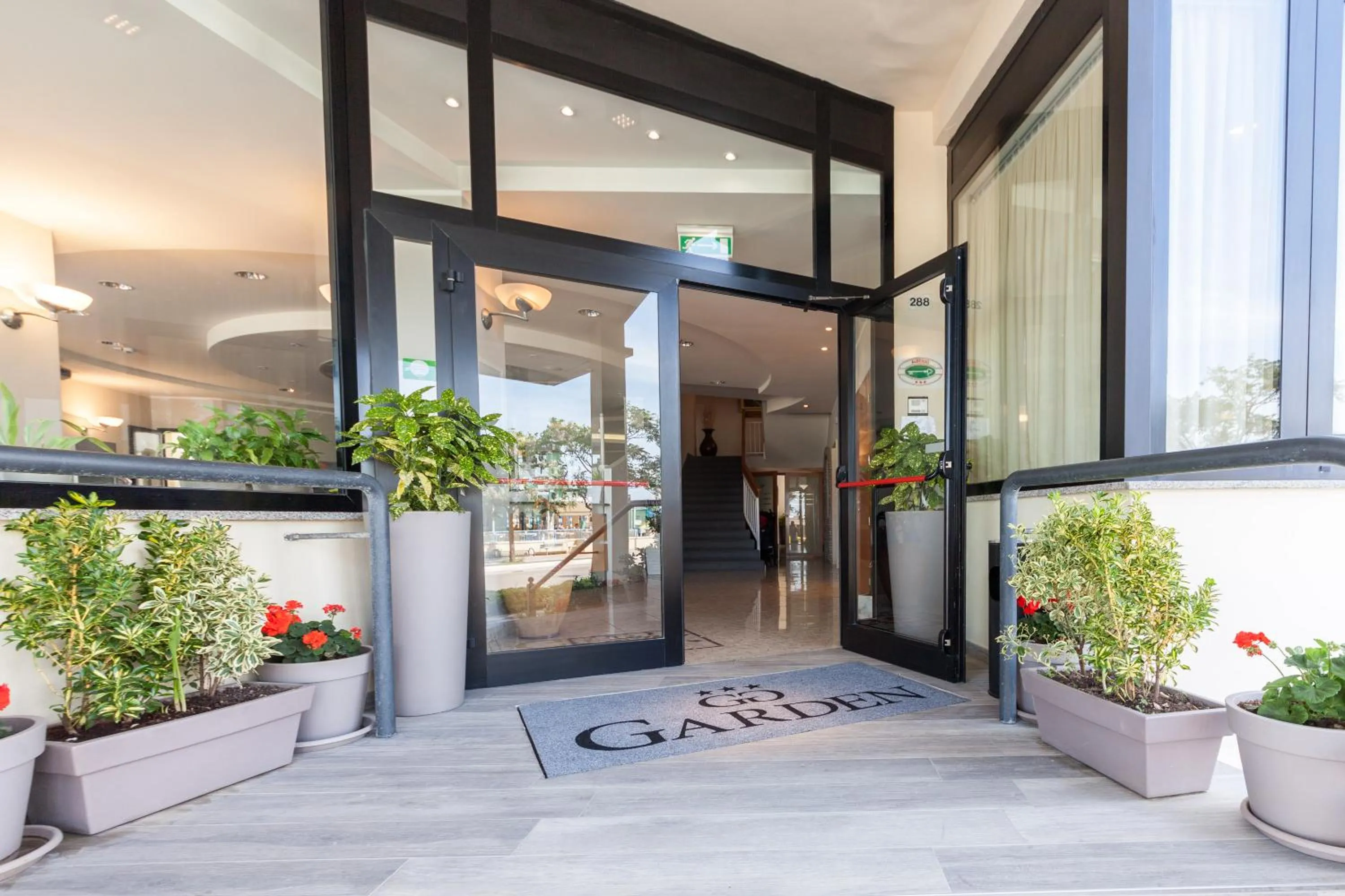 Facade/entrance in Hotel Garden
