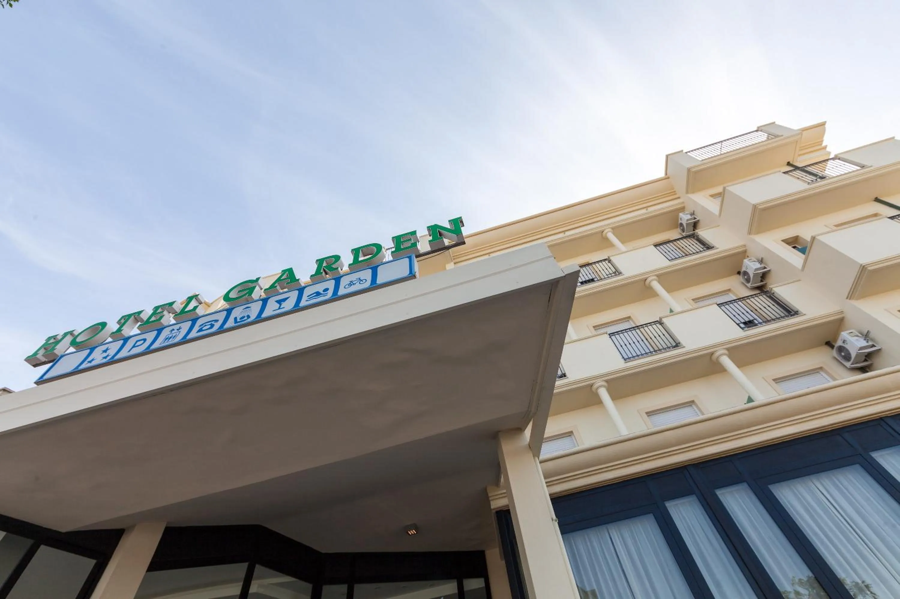 Property building in Hotel Garden