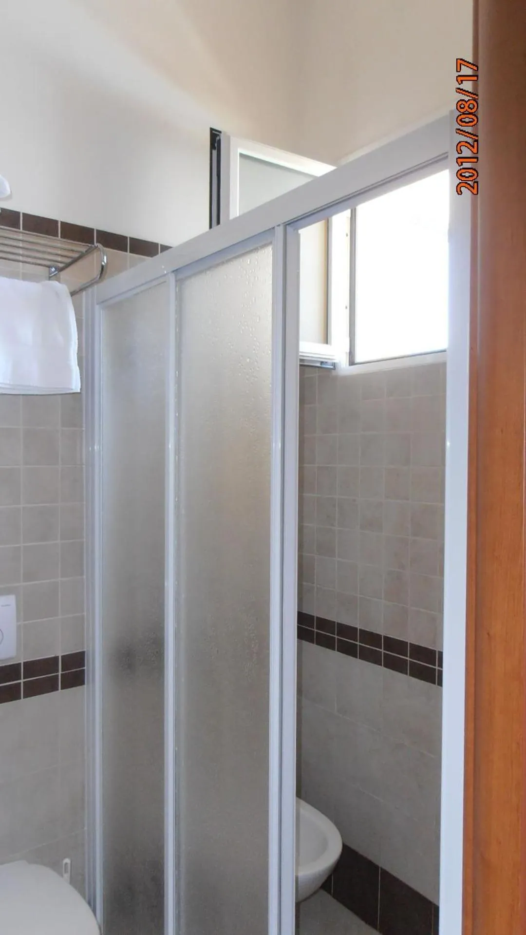 Shower in Hotel Garden