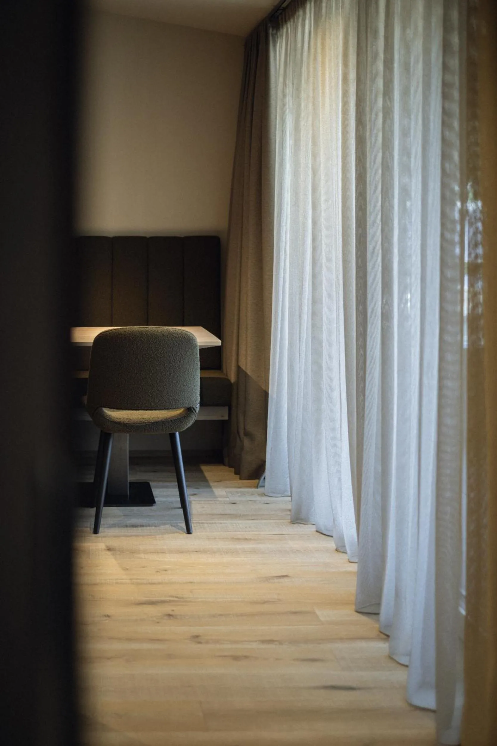 Dining area in Haunold Homes