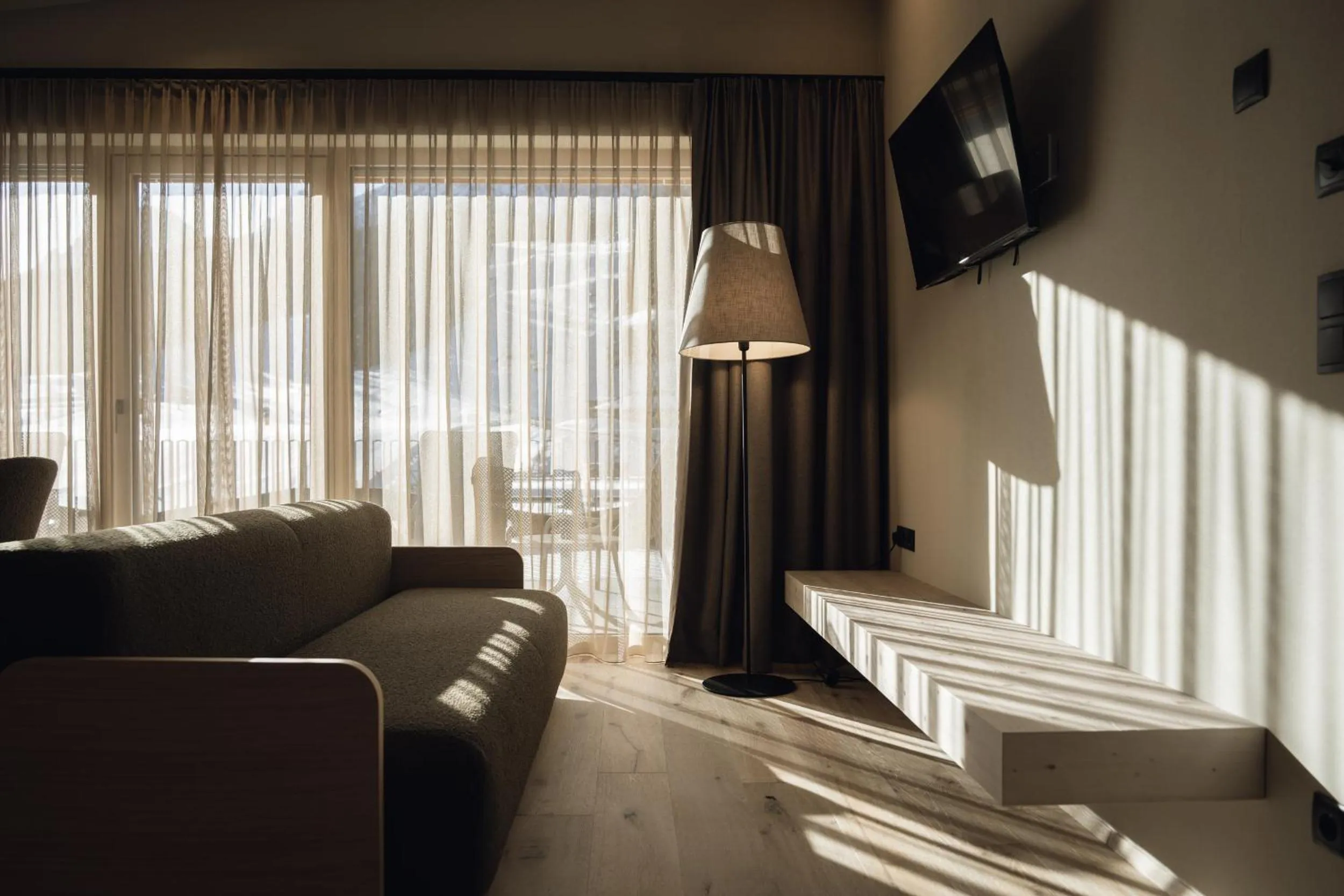 Living room in Haunold Homes