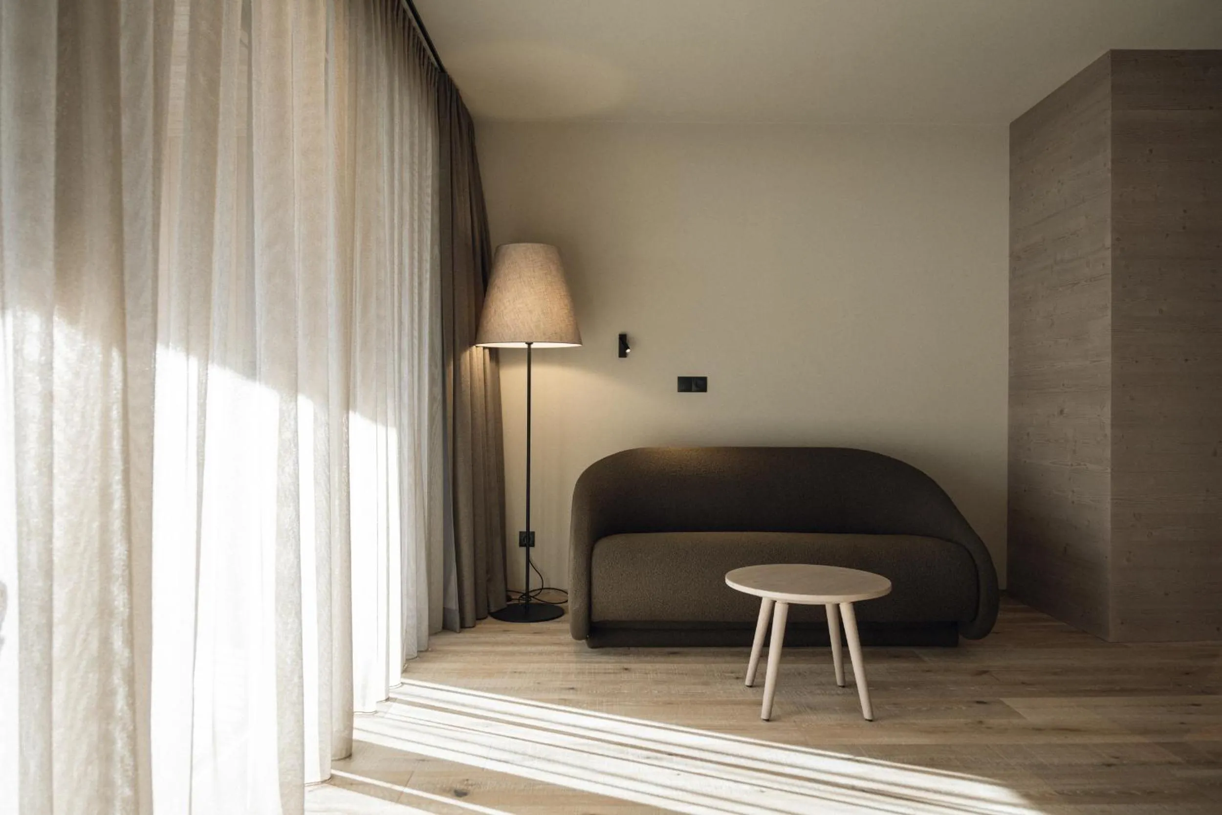 Living room, Bed in Haunold Homes