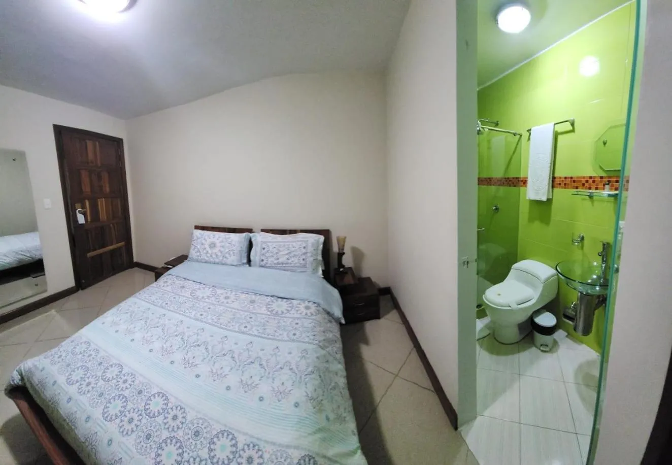Bed in Apartahotel Vincent Suites