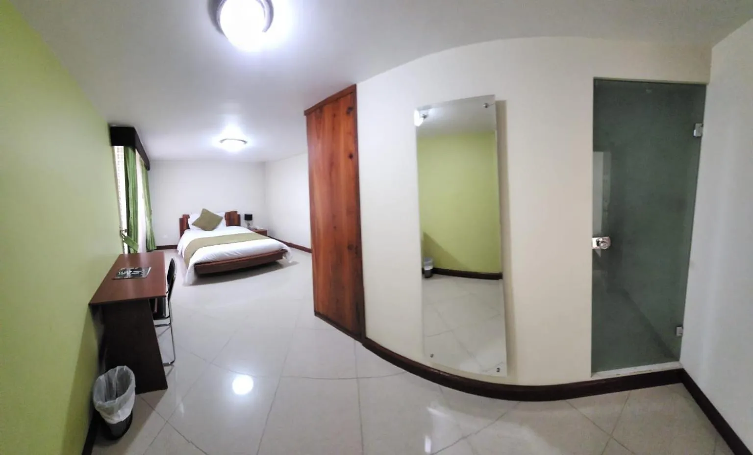 Bed in Apartahotel Vincent Suites
