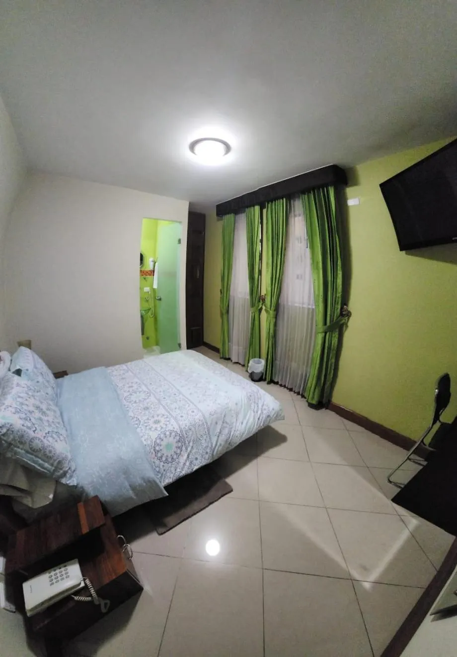 Bed in Apartahotel Vincent Suites