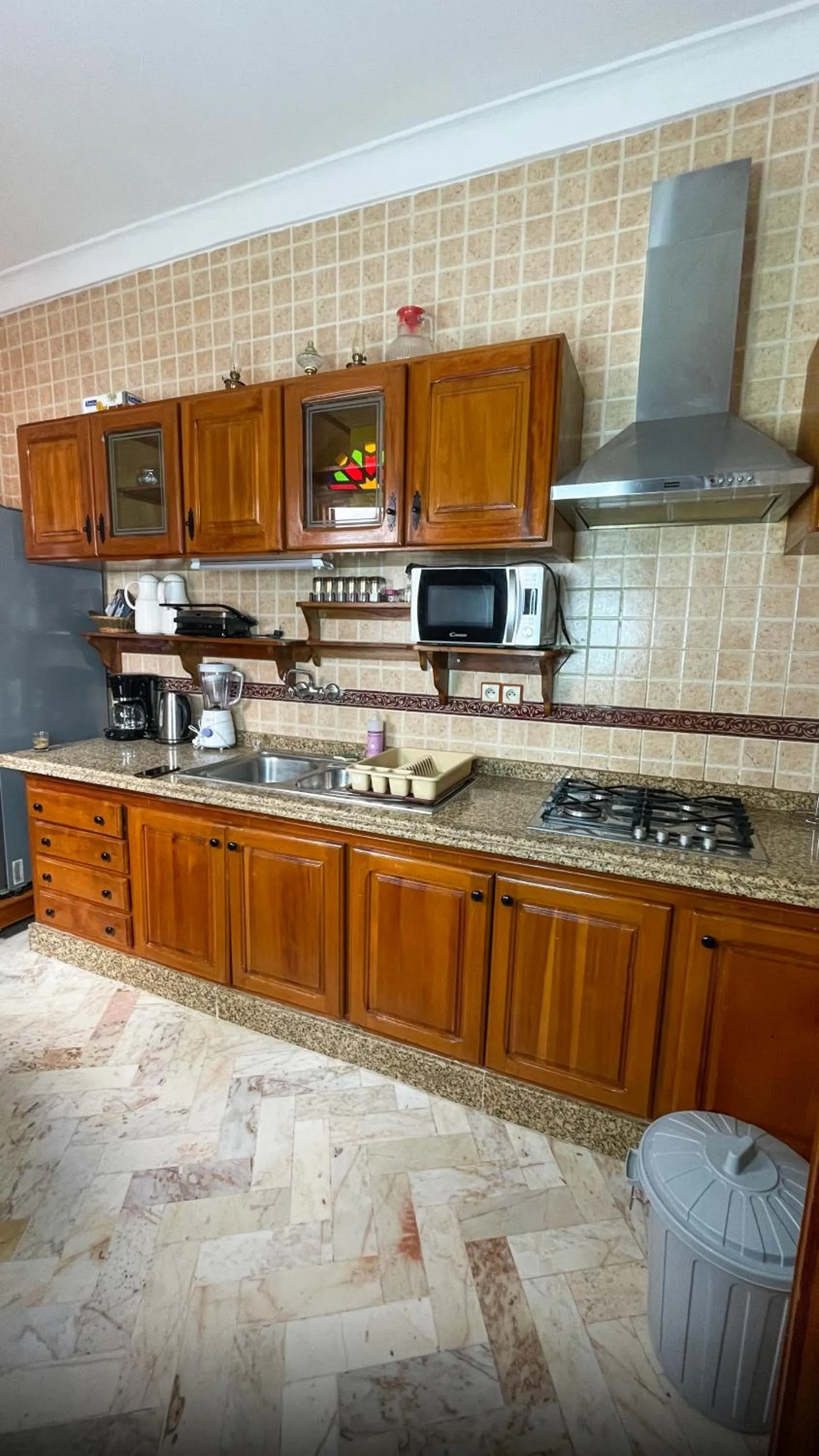 Kitchen or kitchenette in Riad Dar El Ouedghiri