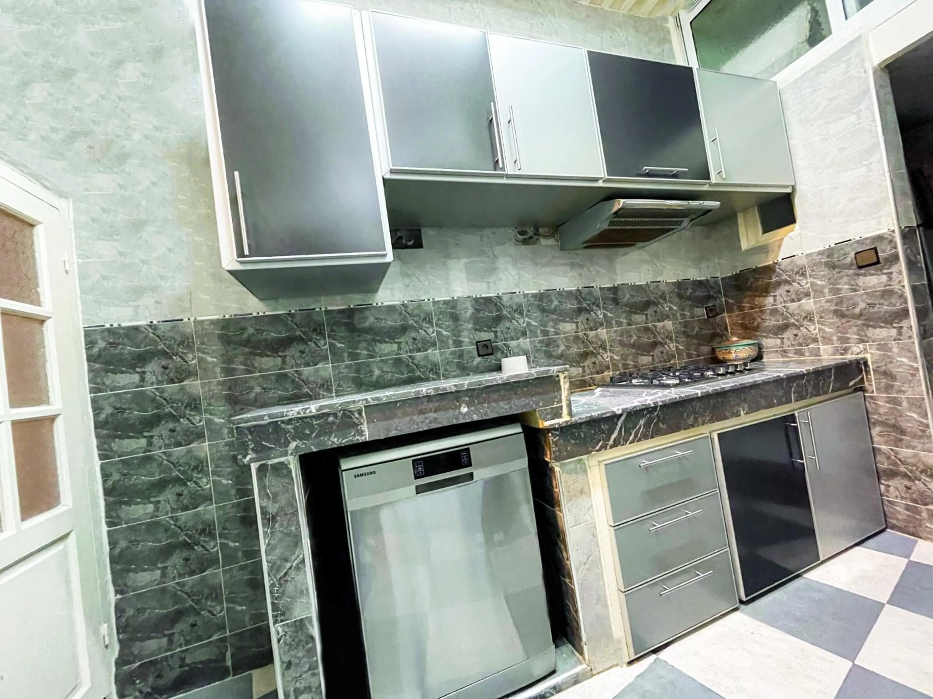 Kitchen or kitchenette in Riad Dar El Ouedghiri