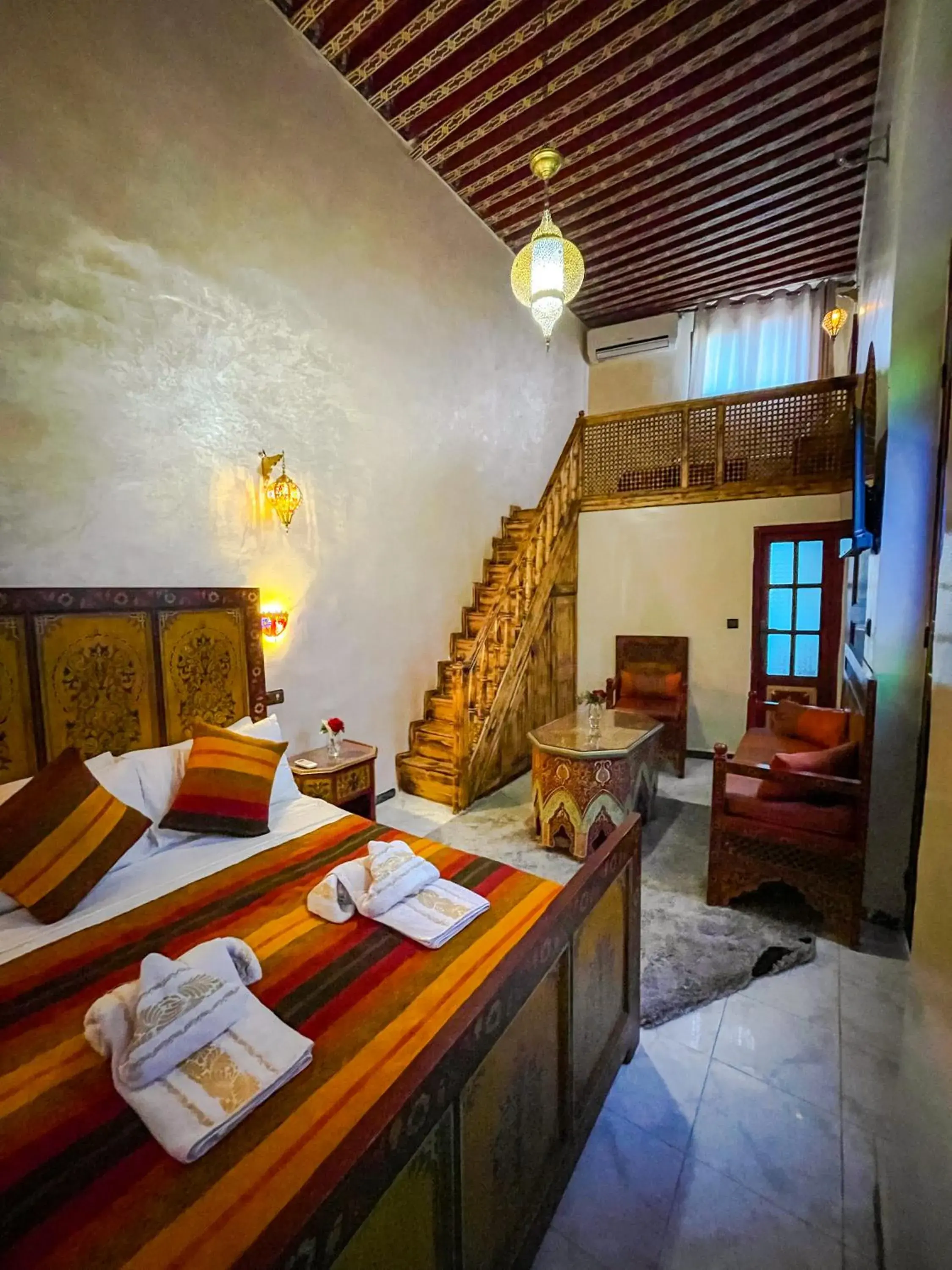 Double Room with Extra Bed in Riad Dar El Ouedghiri Double Room with Extra Bed in Riad Dar El Ouedghiri