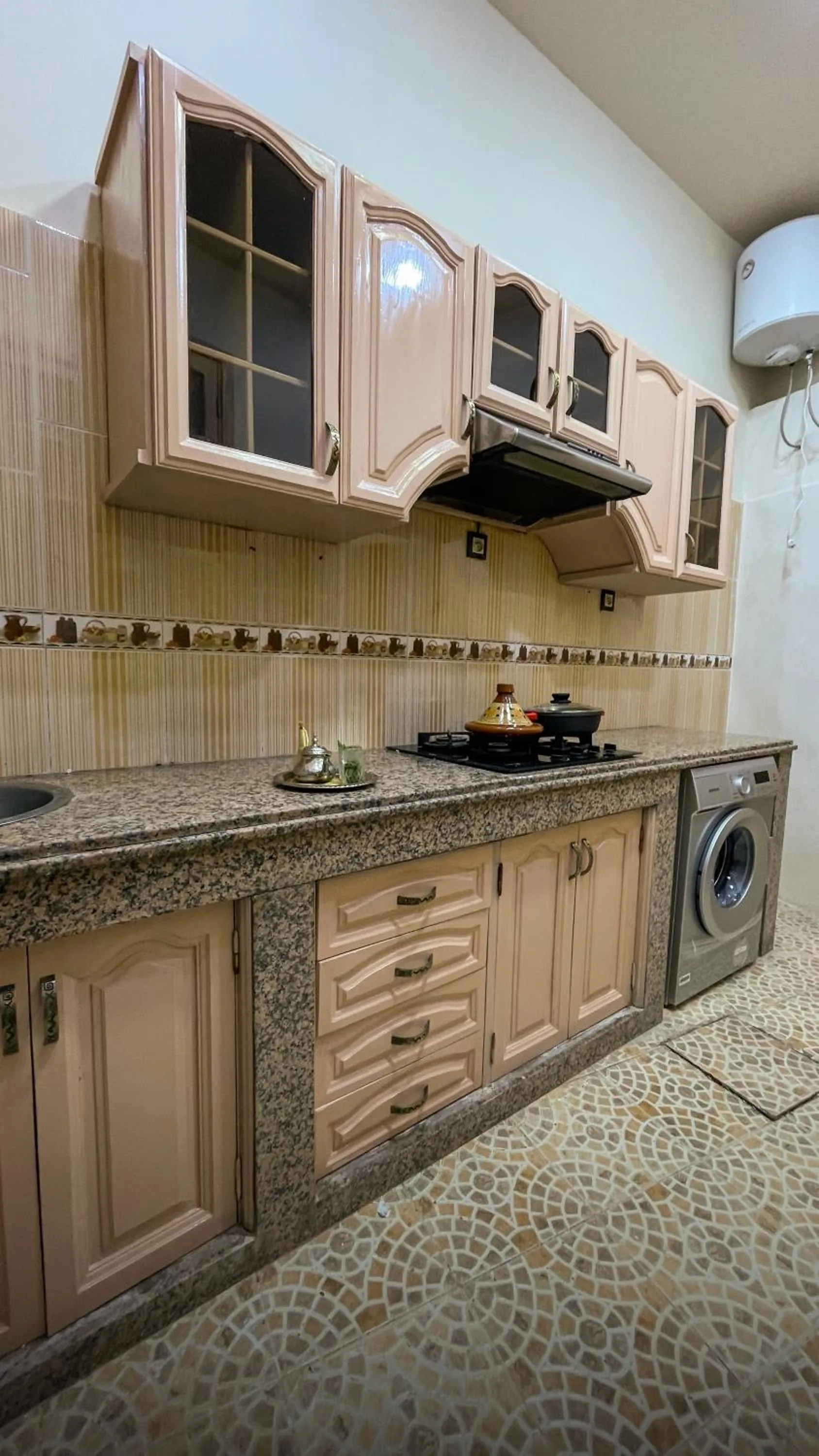 Kitchen or kitchenette in Riad Dar El Ouedghiri