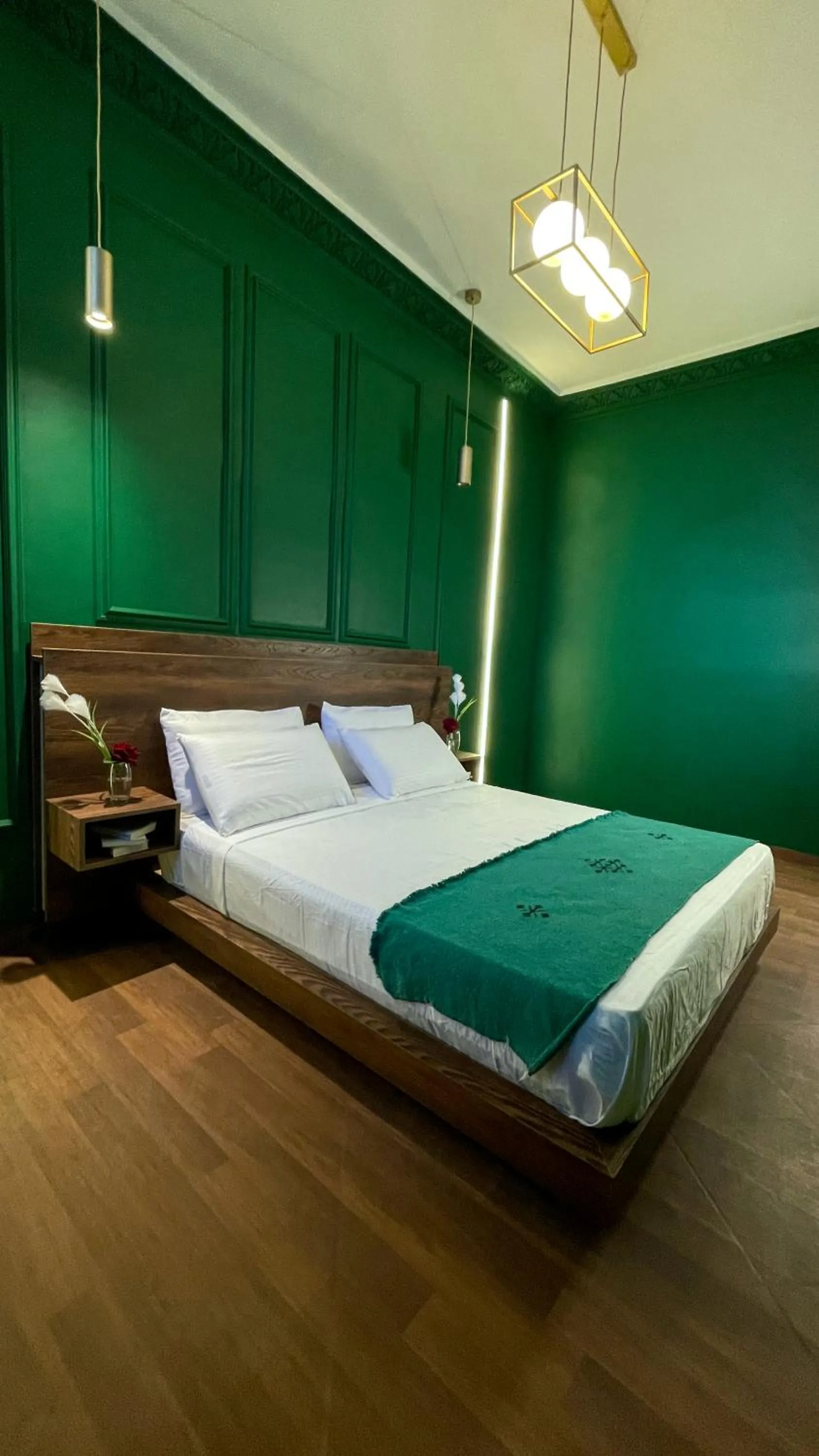 Bed in Riad Dar El Ouedghiri