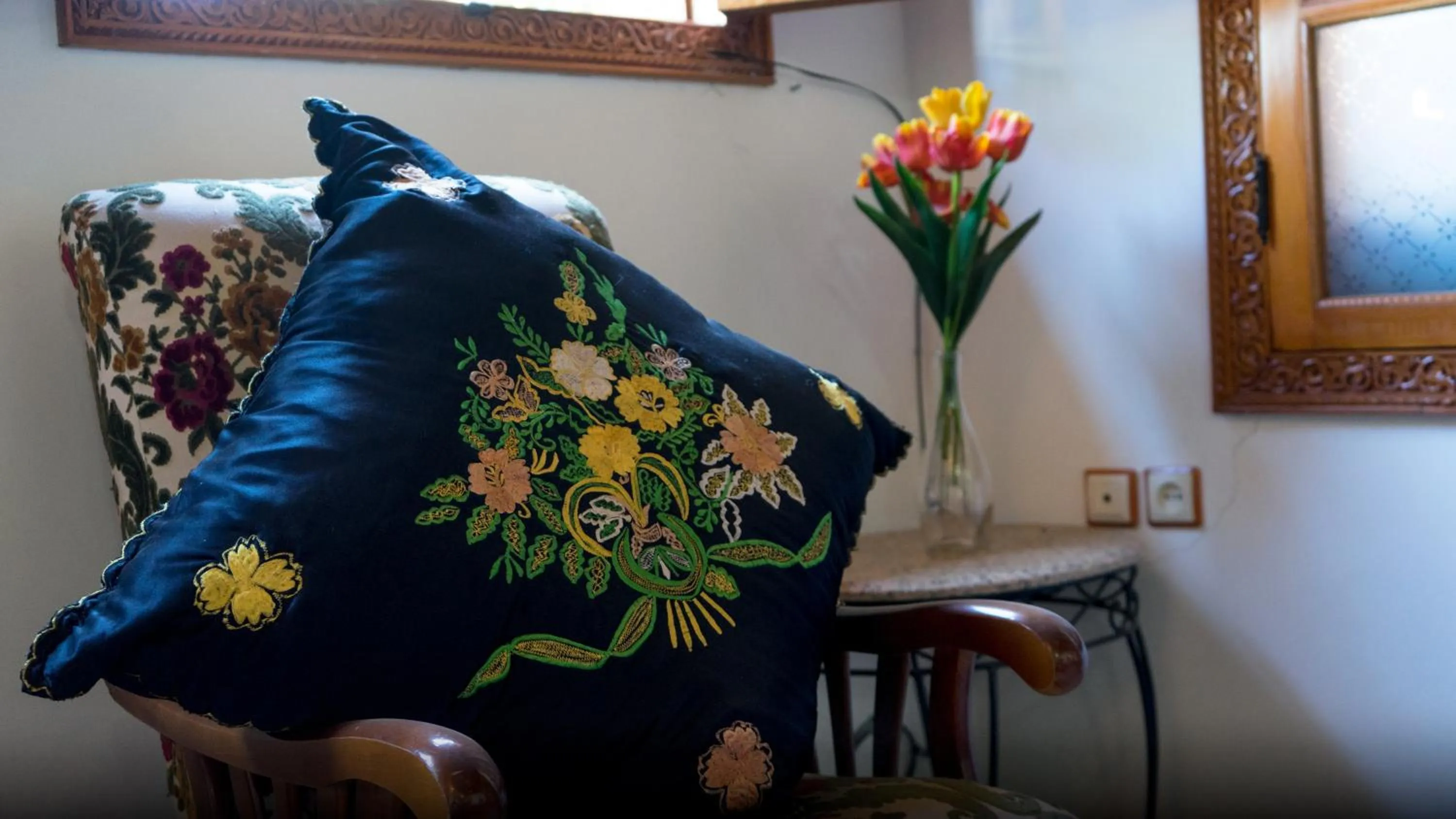 Living room in Riad Dar El Ouedghiri