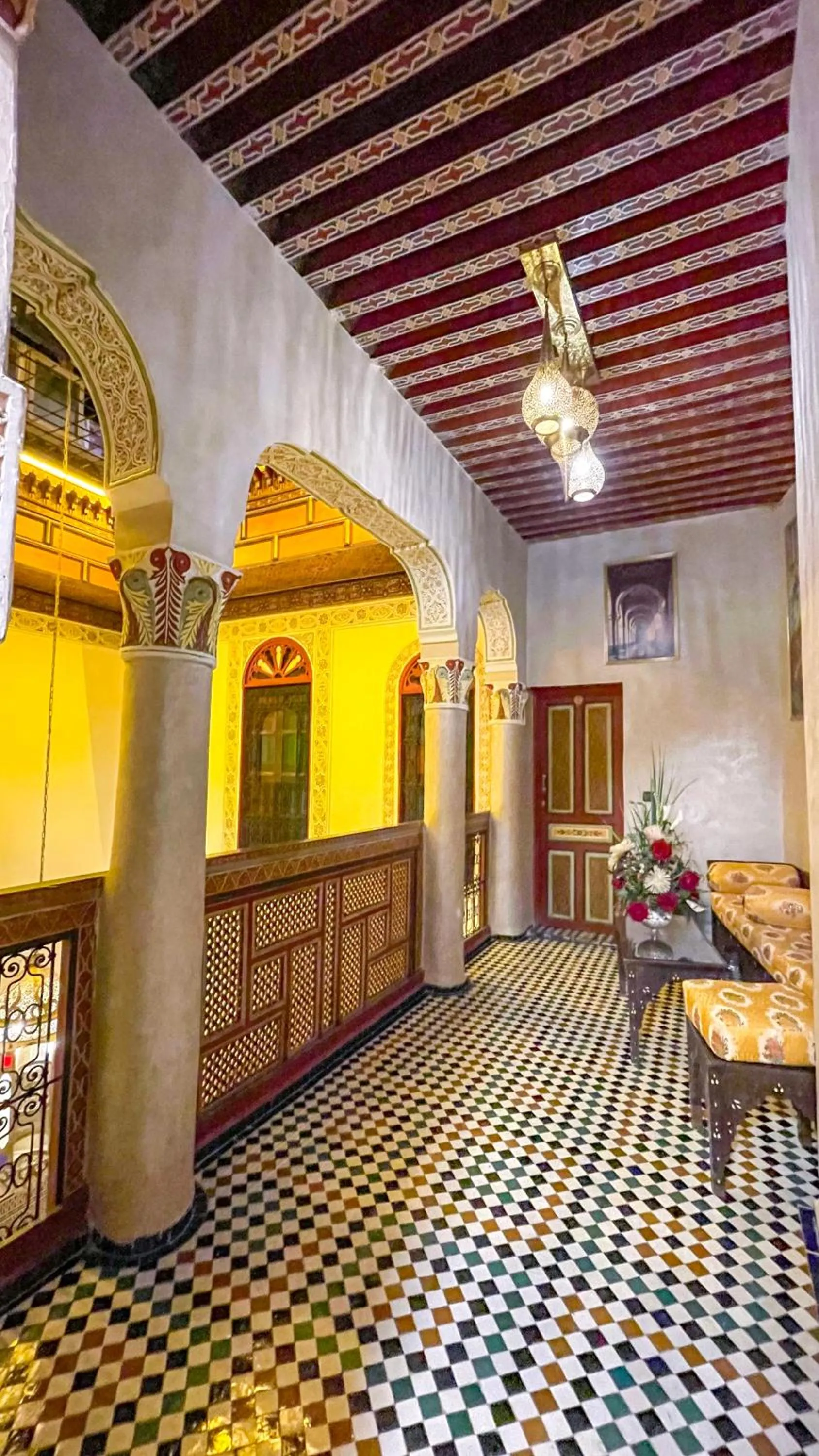Kitchen or kitchenette in Riad Dar El Ouedghiri