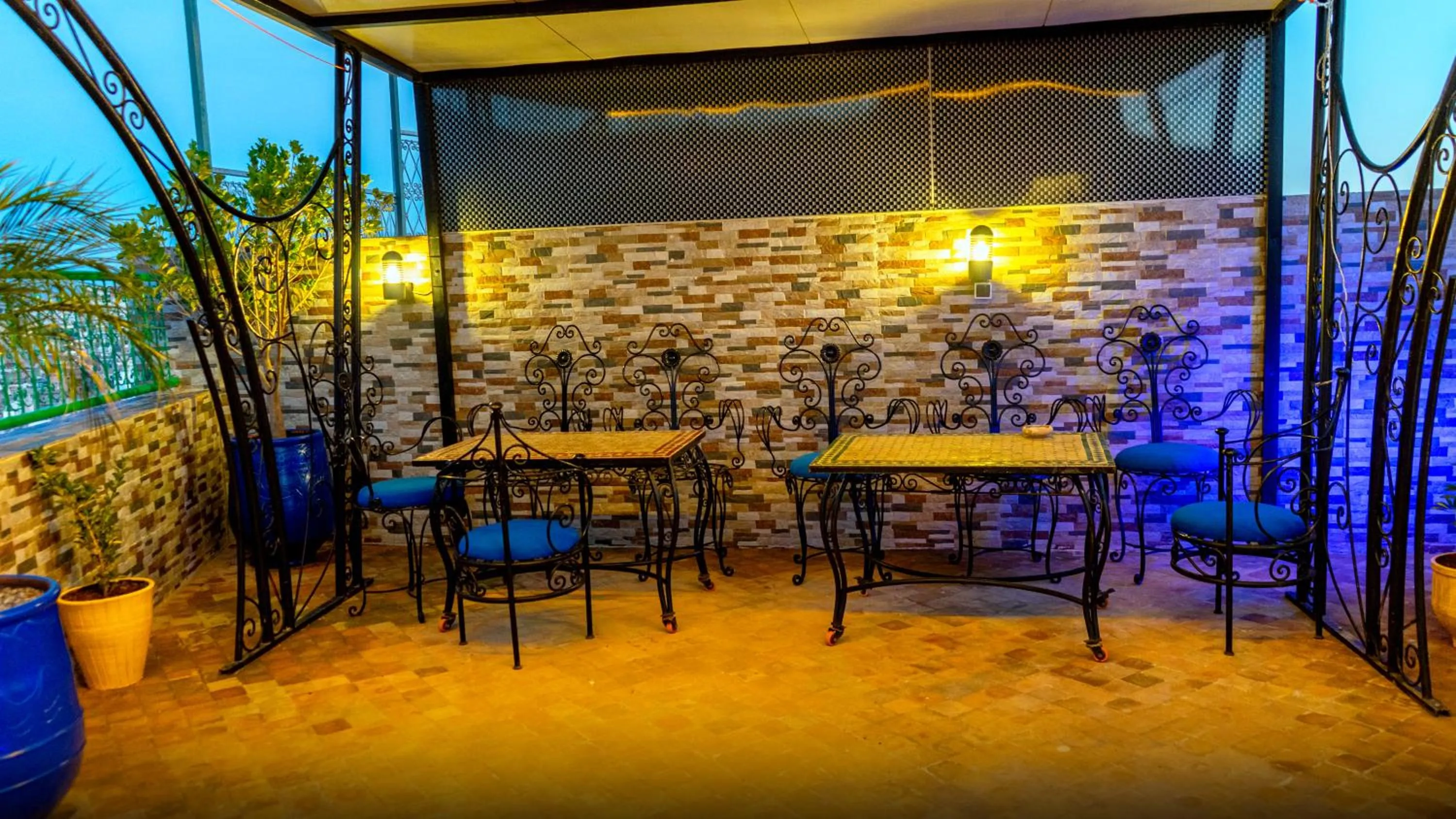 Patio in Riad Dar El Ouedghiri