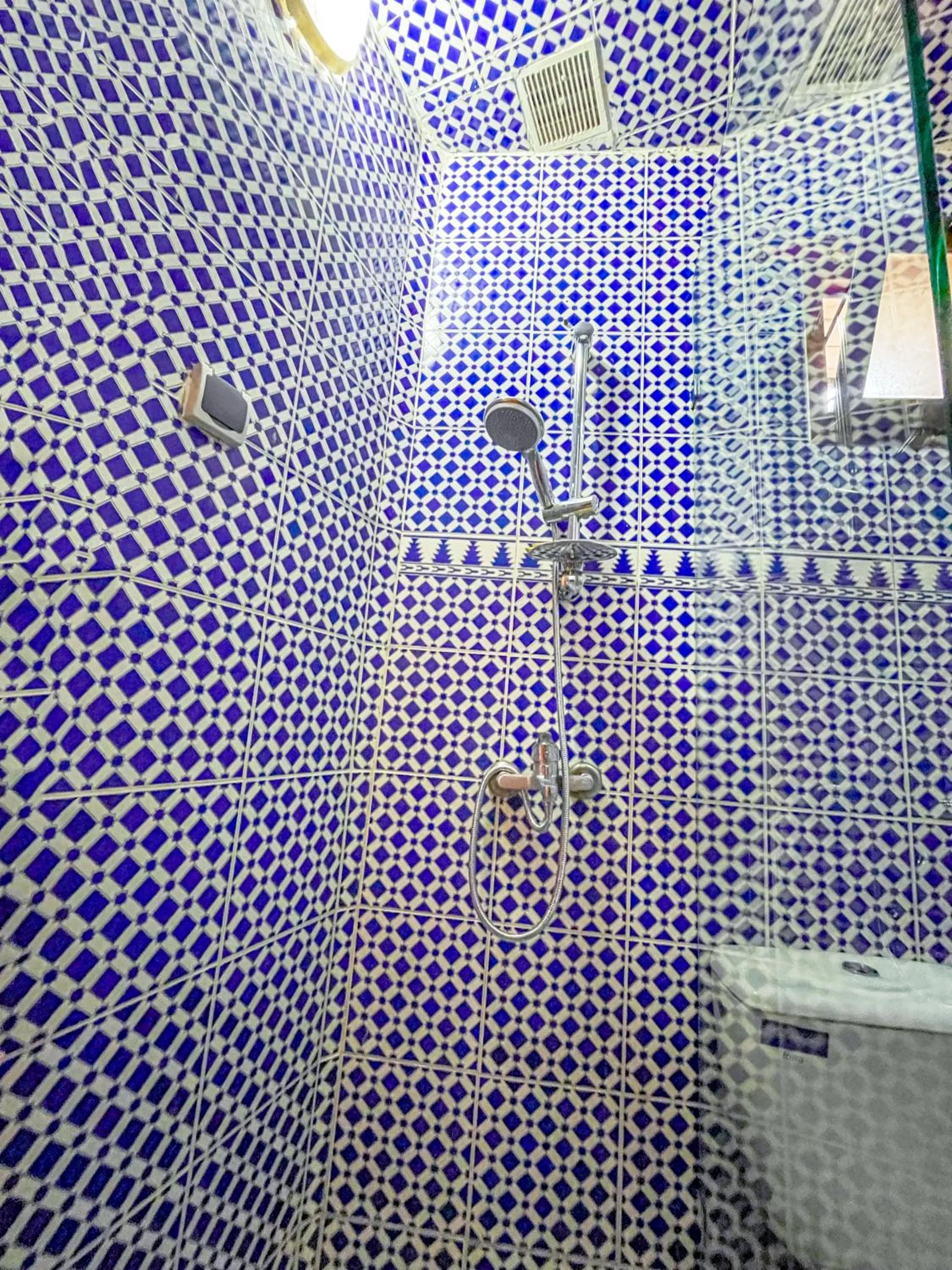Shower in Riad Dar El Ouedghiri