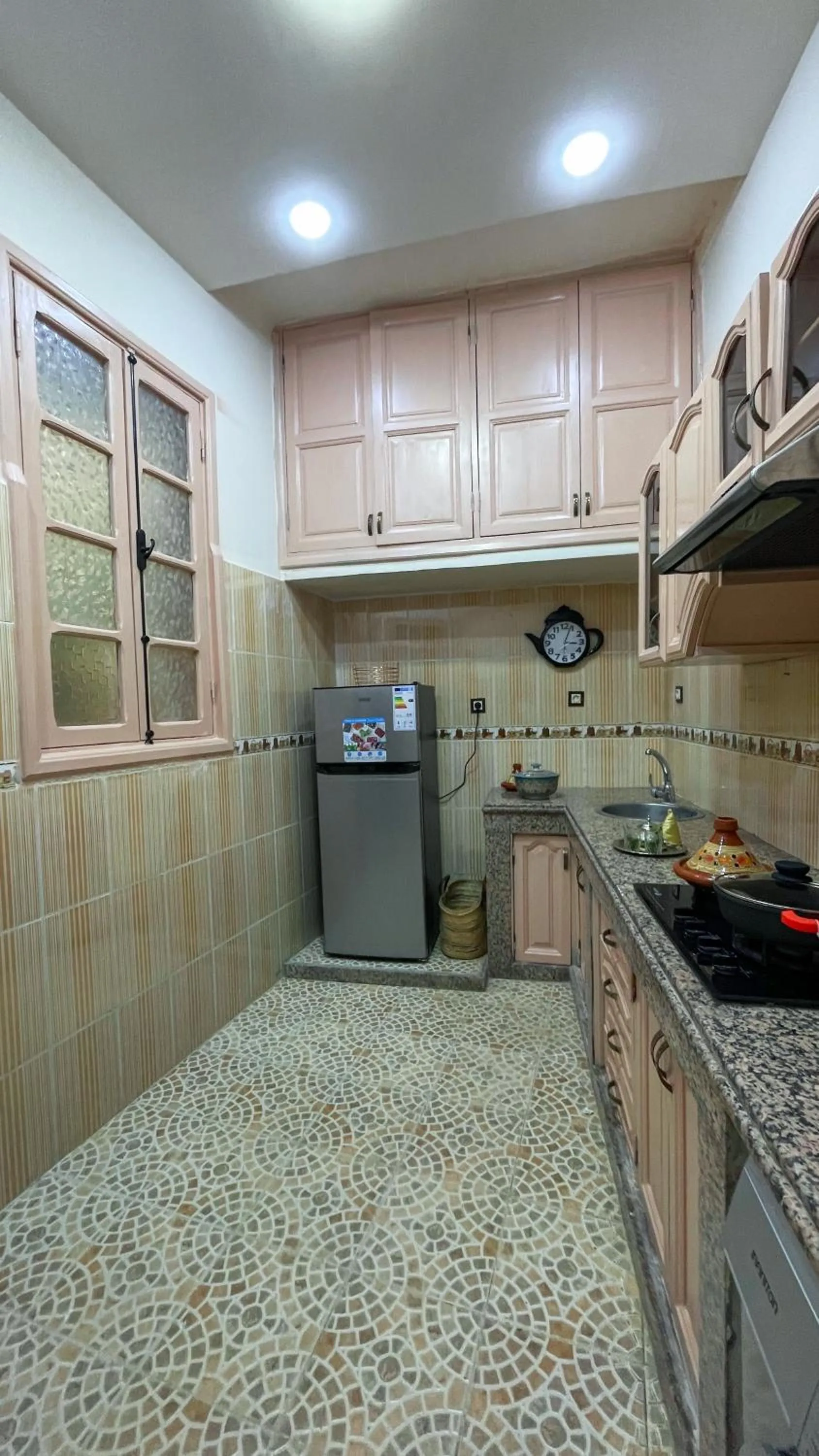 Kitchen or kitchenette in Riad Dar El Ouedghiri