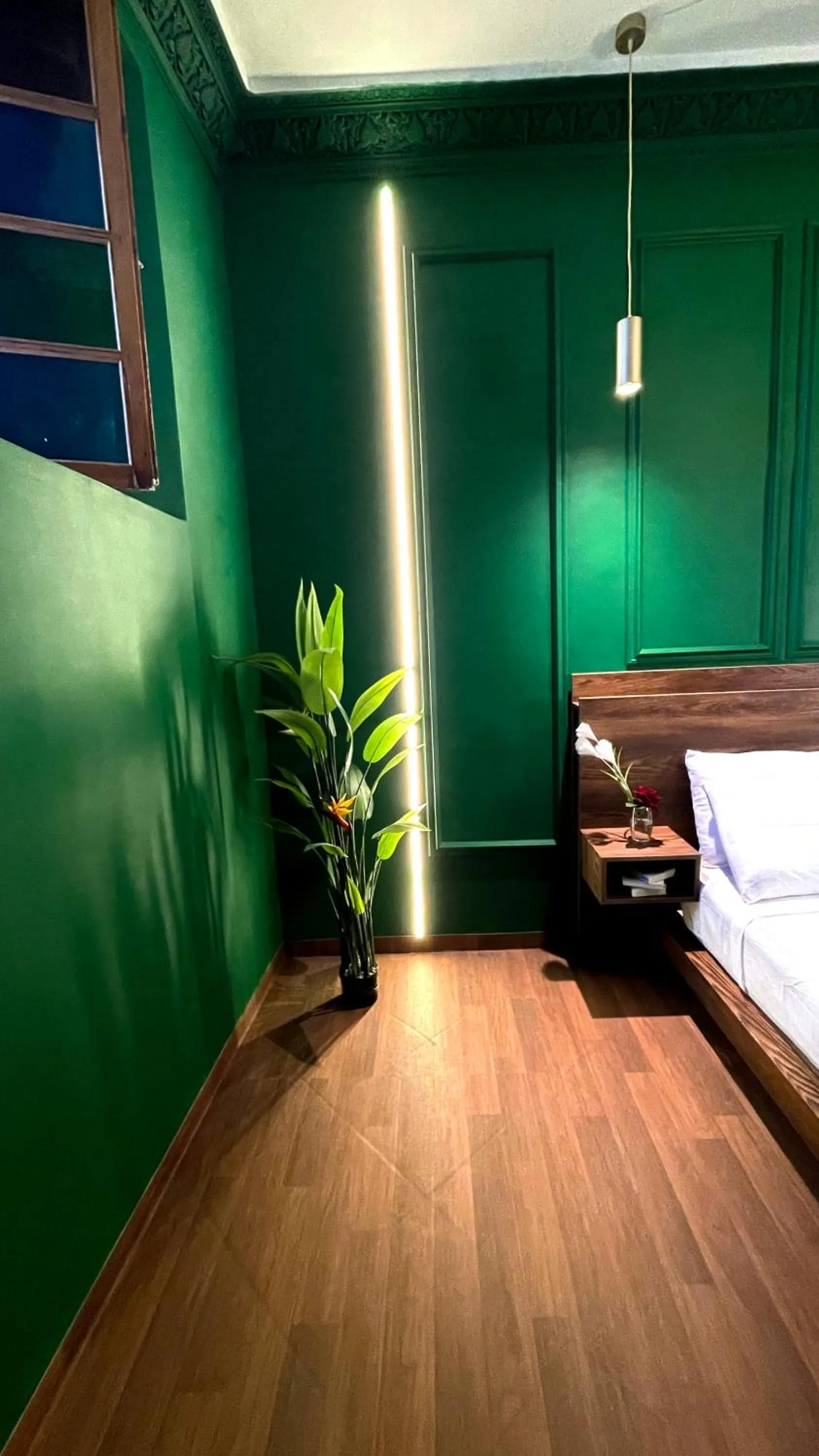 Bed in Riad Dar El Ouedghiri