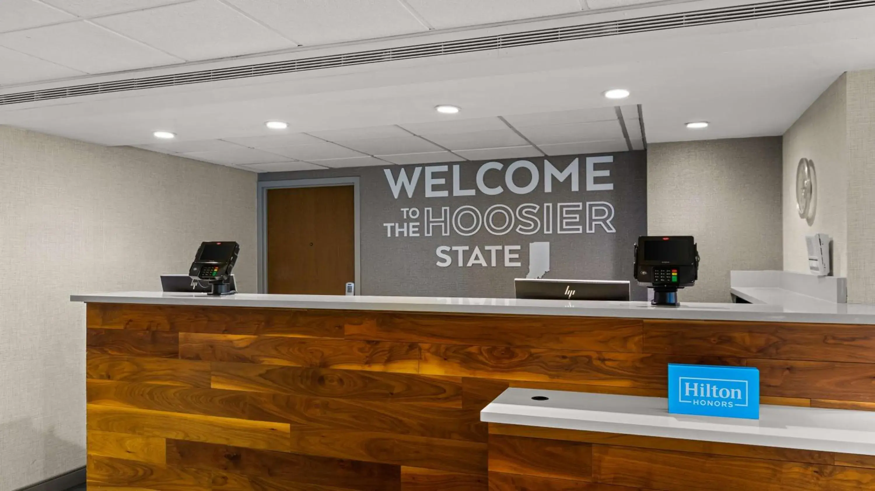 Lobby or reception in Hampton Inn Bloomington Lobby or reception in Hampton Inn Bloomington