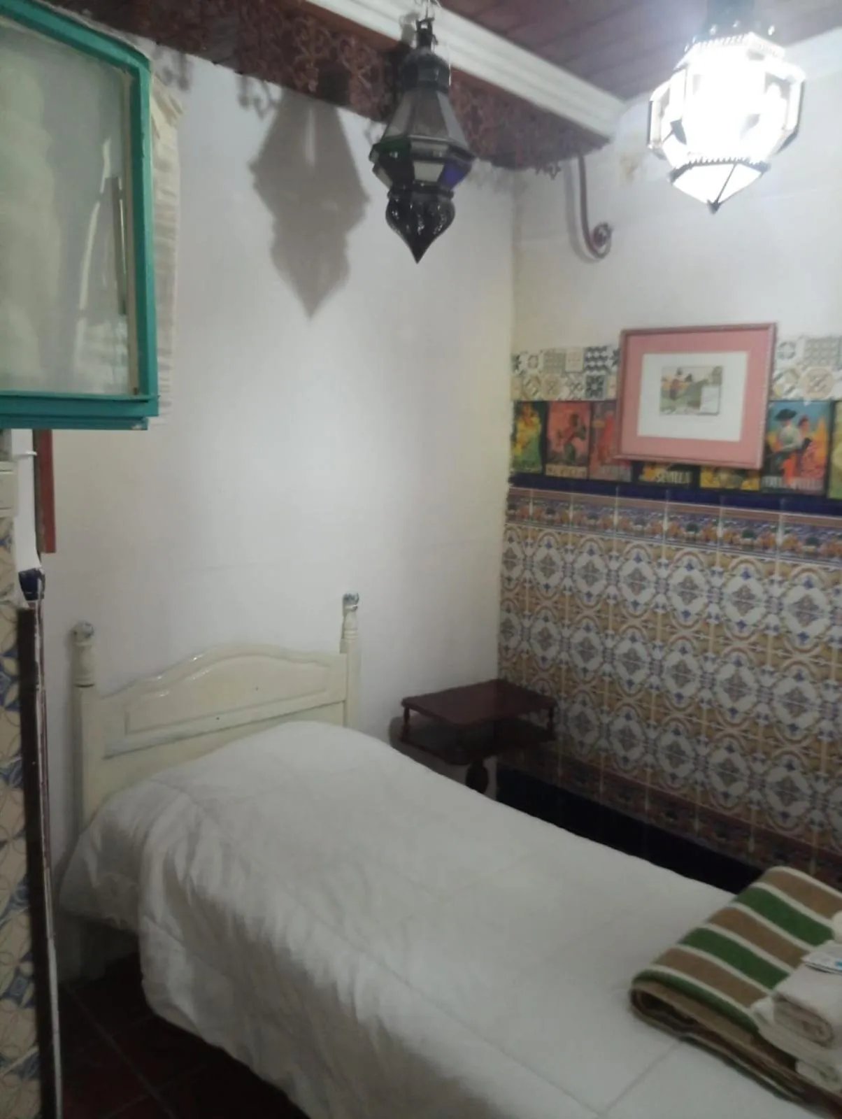 Bed in Pensión Santa María la Blanca