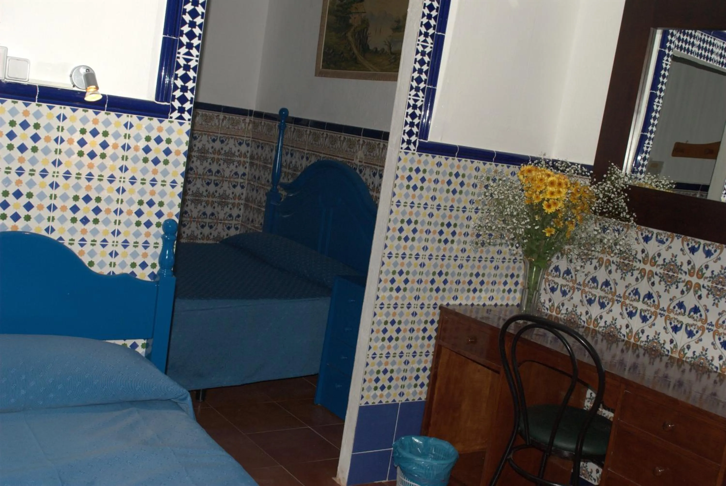 Decorative detail in Pensión Santa María la Blanca