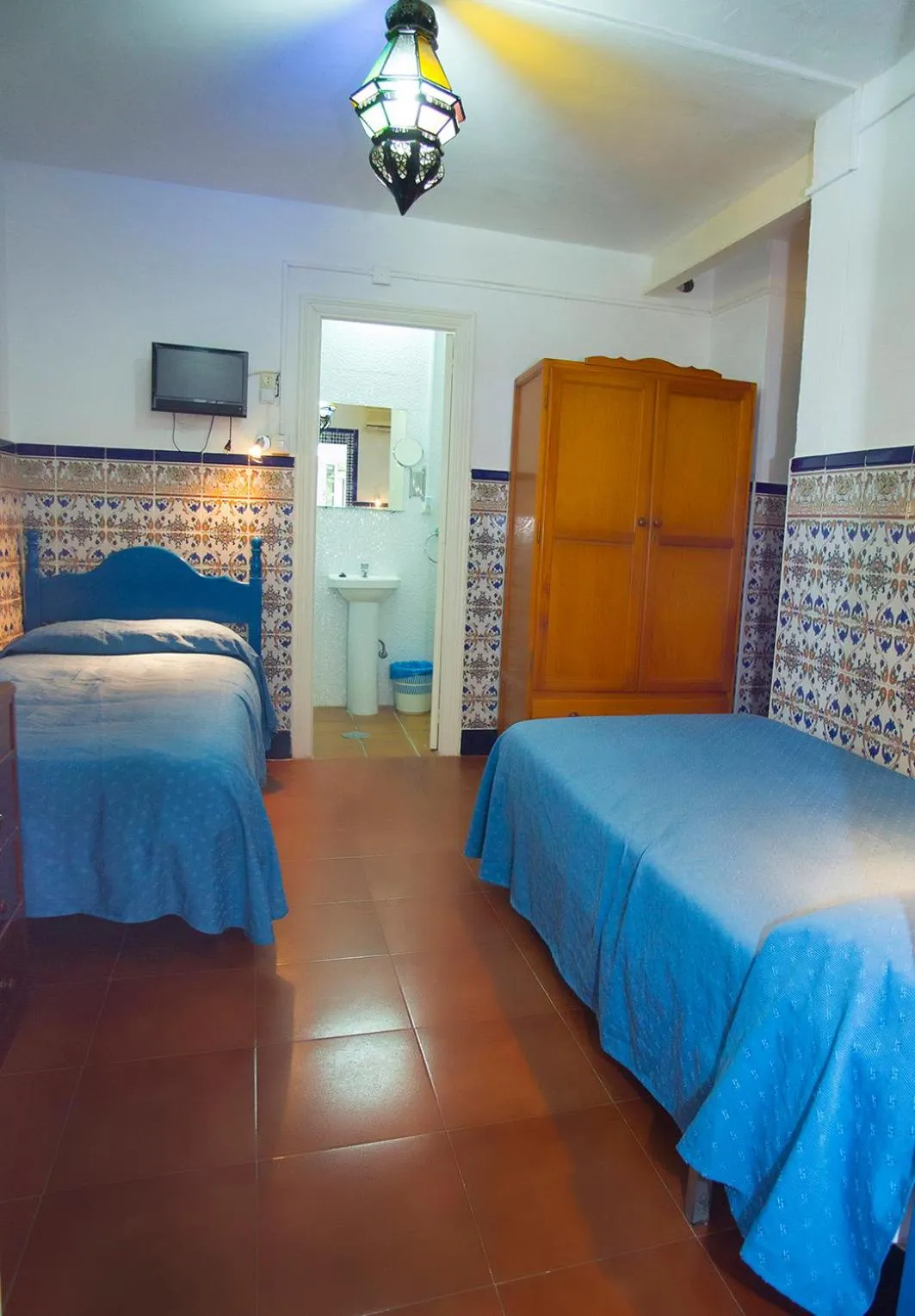 Bed in Pensión Santa María la Blanca