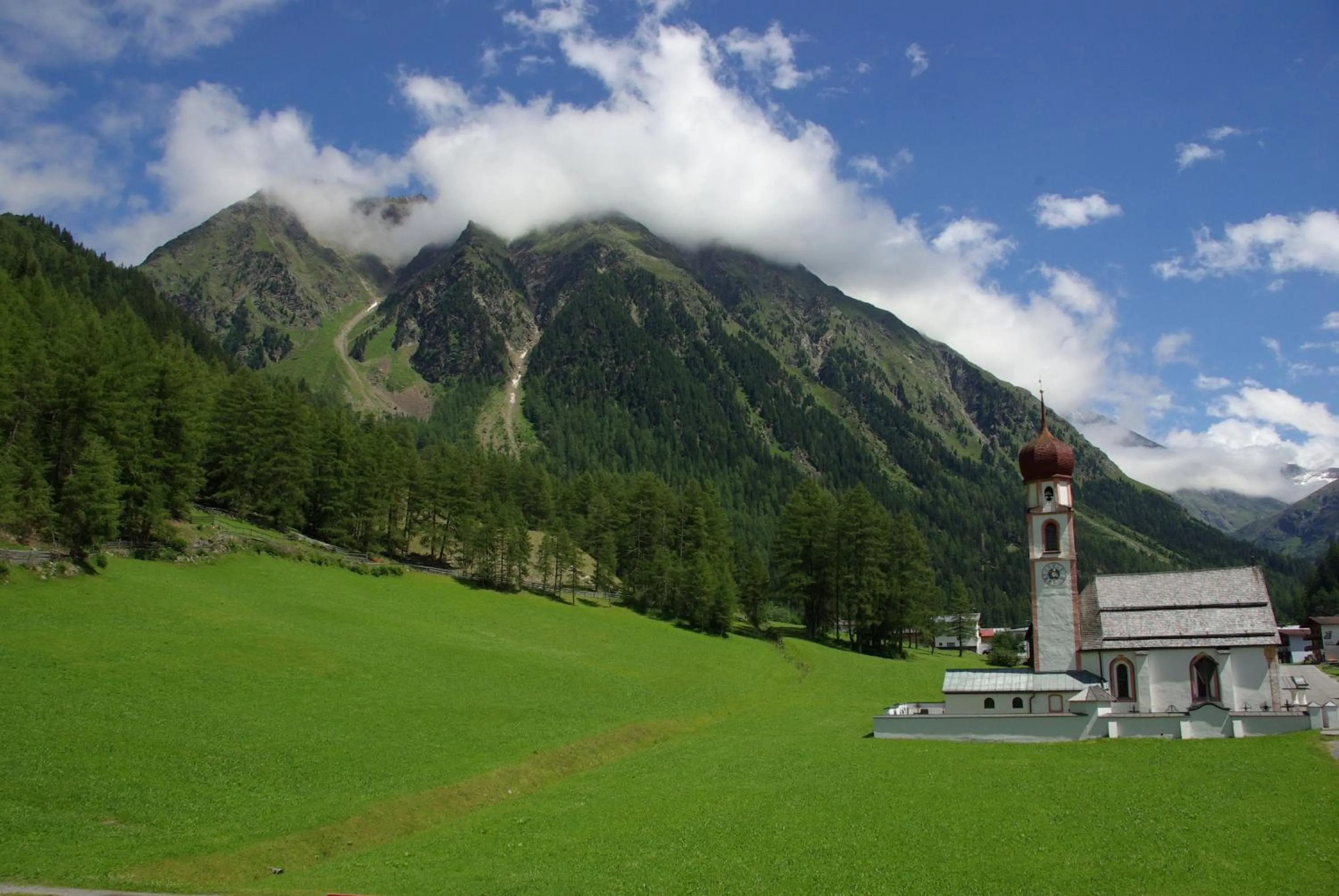View (from property/room) in Haus Alpina & Landhaus Schöpf