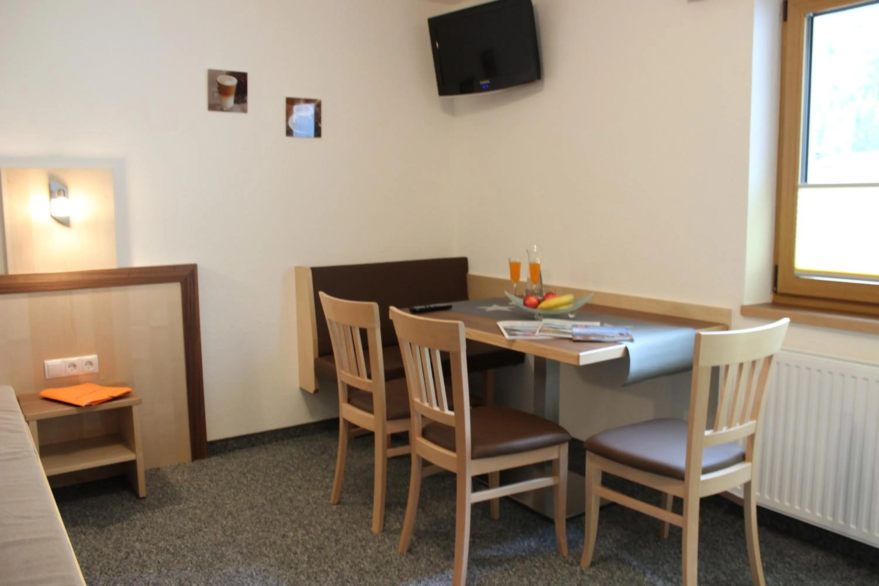 Seating area in Haus Alpina & Landhaus Schöpf