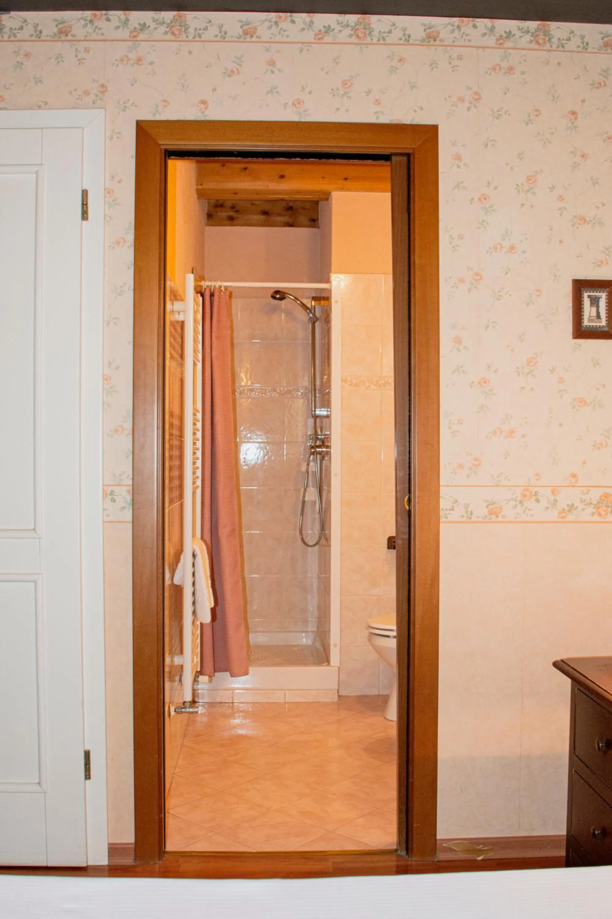 Shower in Hotel Capitelli