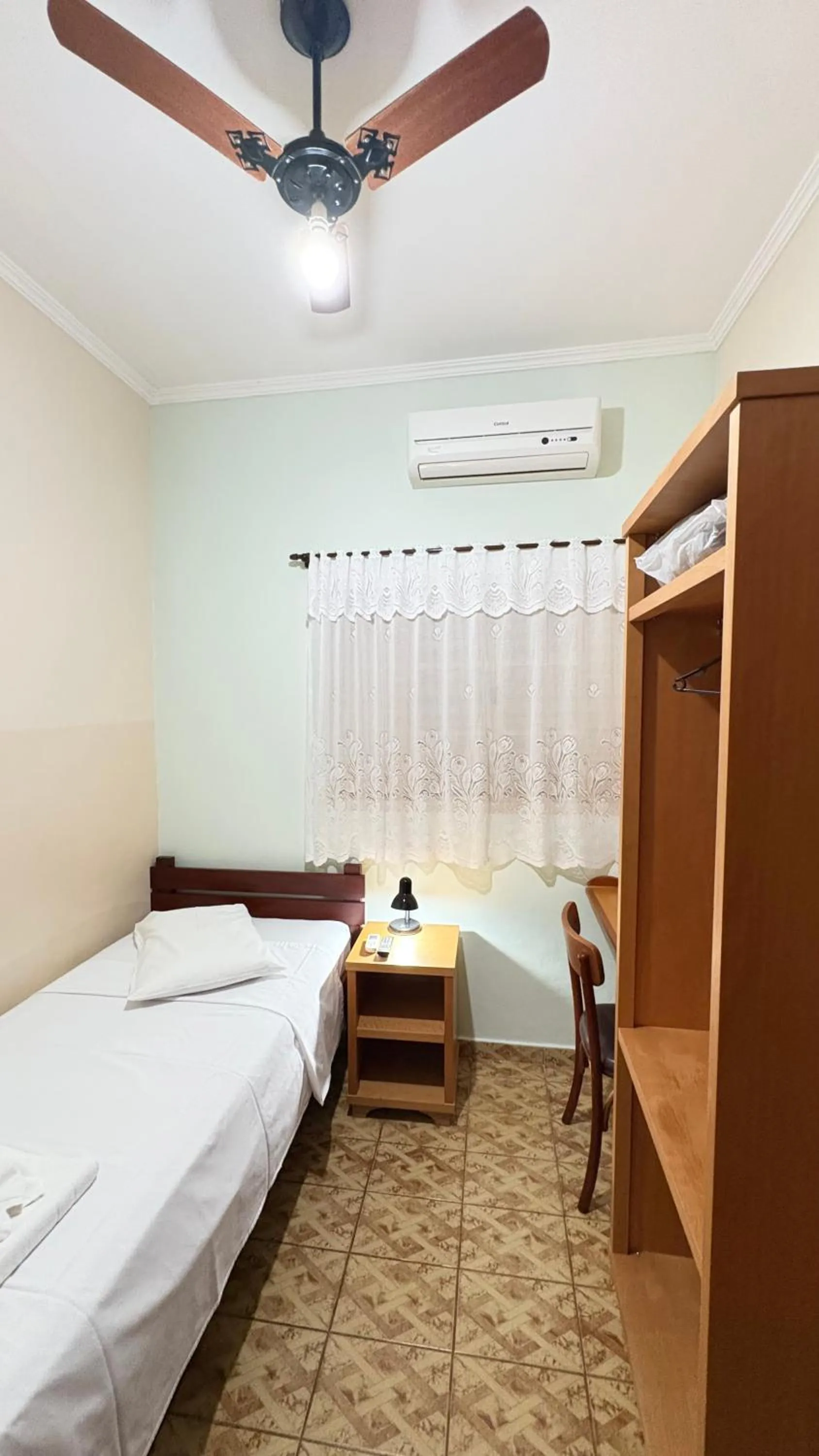 Bedroom, Bed in Hotel Casa Grande Orlândia SP