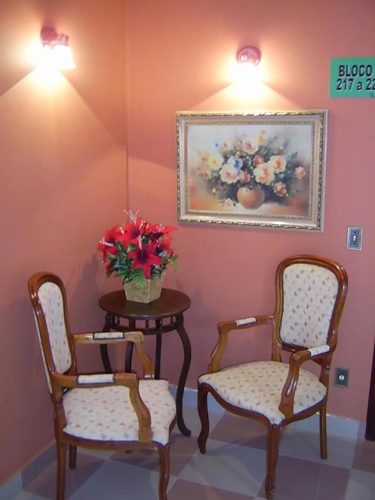 Lobby or reception in Hotel Casa Grande Orlândia SP