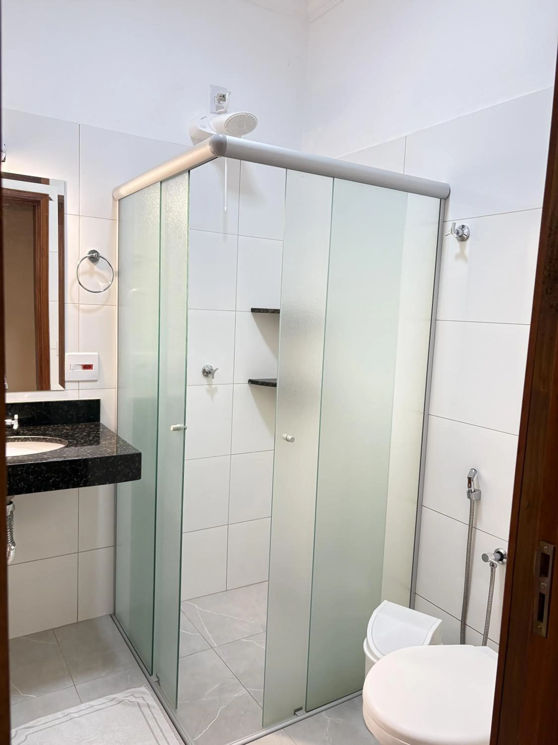 Bathroom in Hotel Casa Grande Orlândia SP