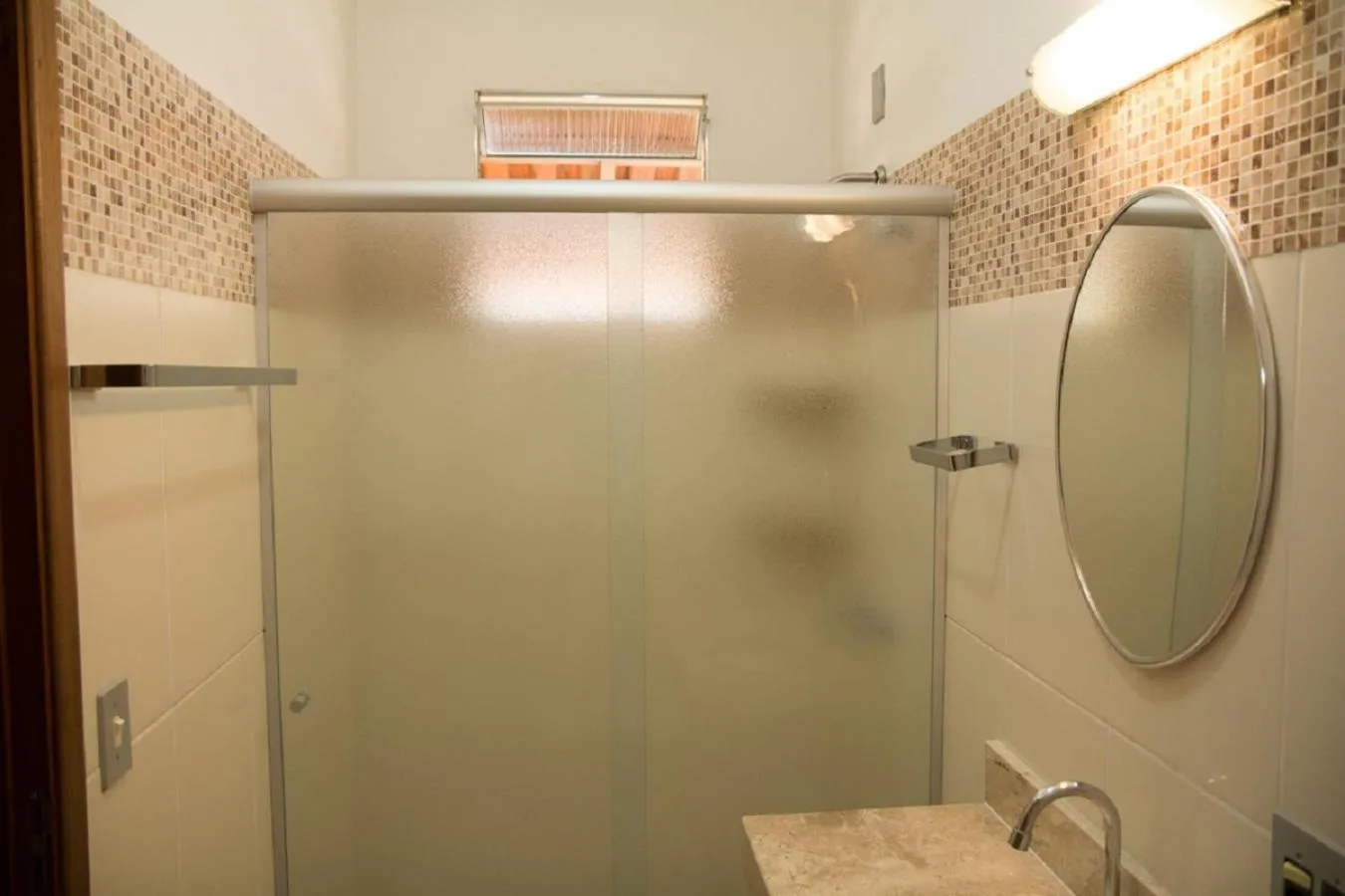 Bathroom in Hotel Casa Grande Orlândia SP