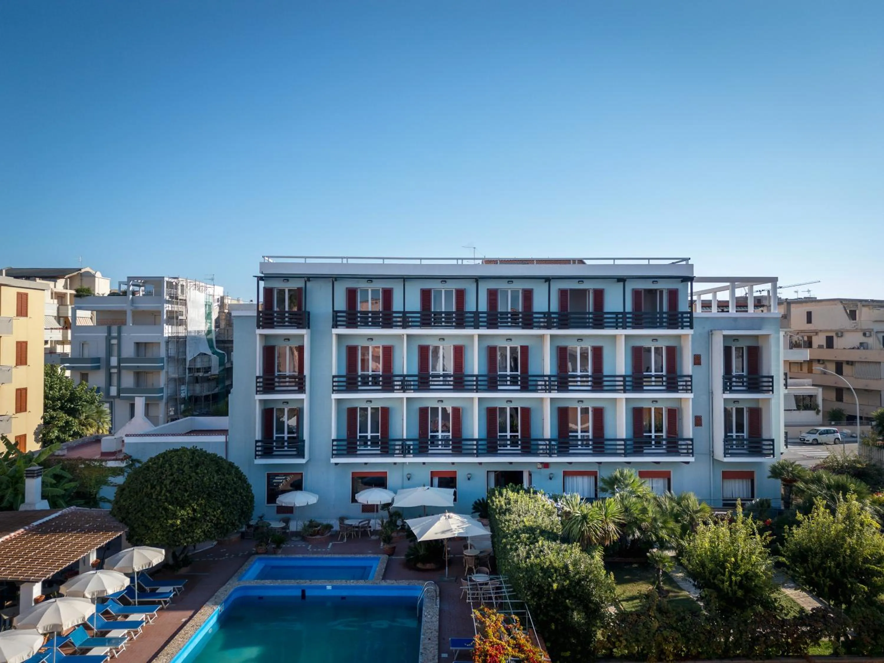 Property building in Hotel Giardino La Playa