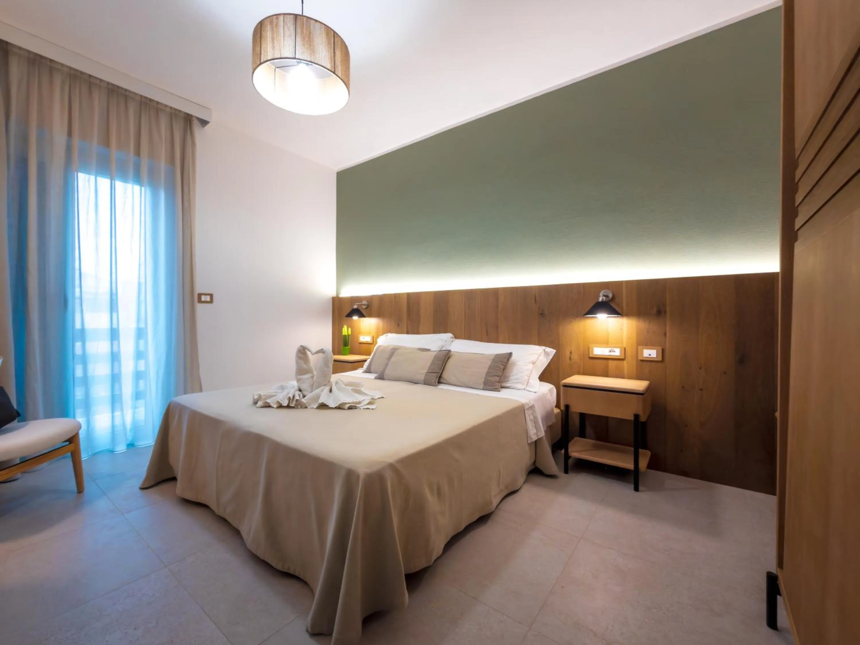 Bed in Hotel Giardino La Playa