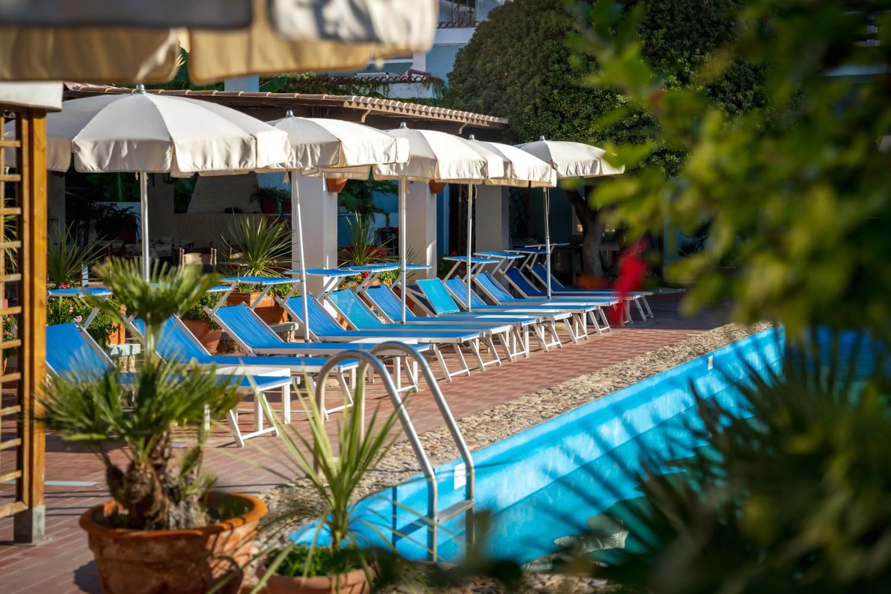 Swimming pool in Hotel Giardino La Playa