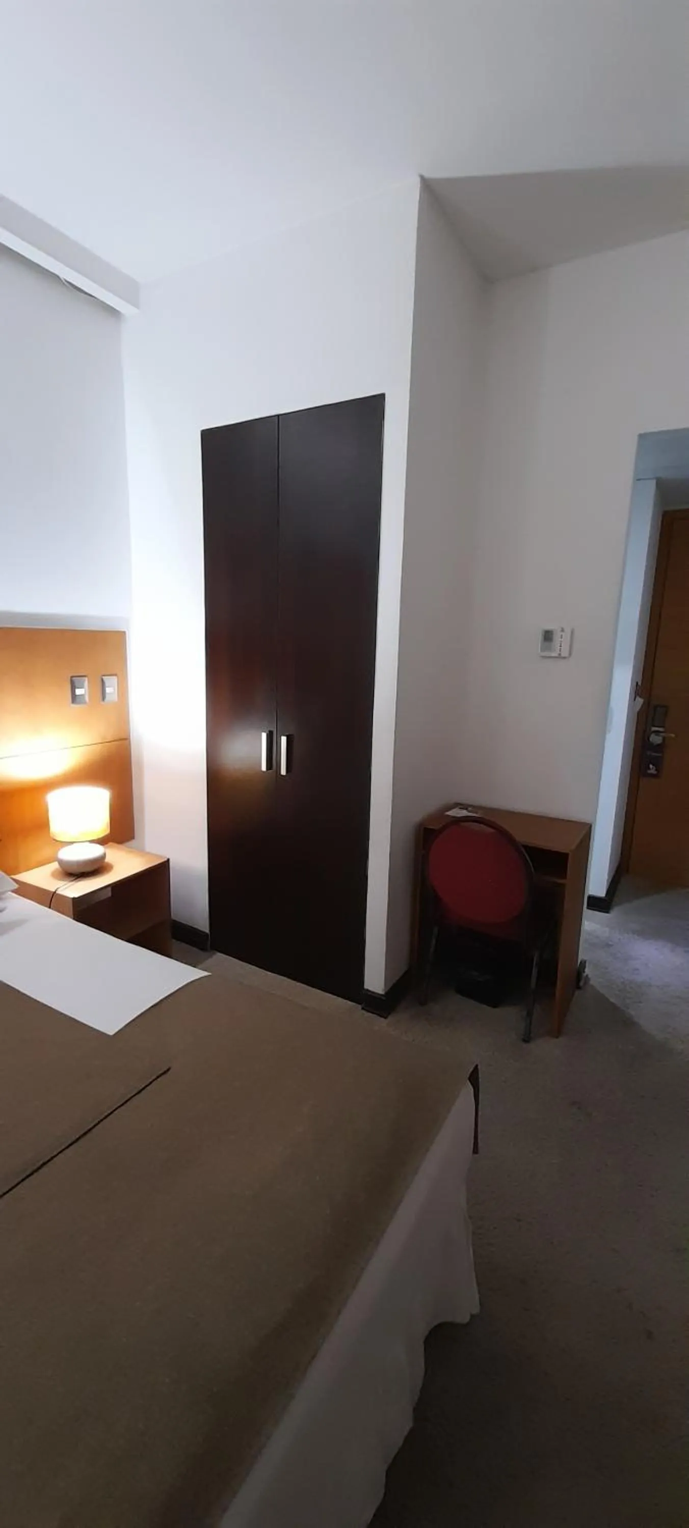 wardrobe, Bed in Open Hotel