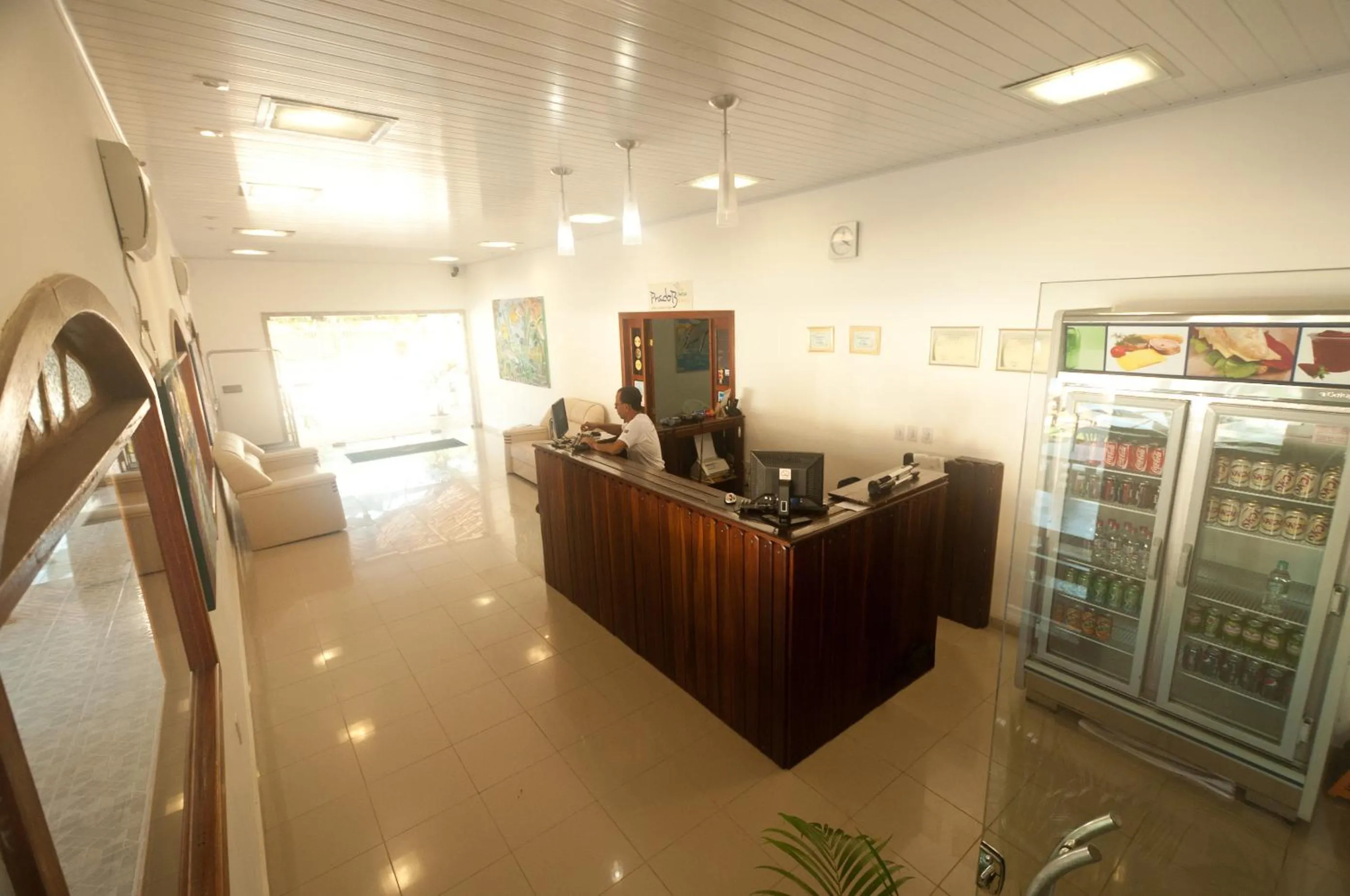 Lobby or reception in Pousada Recanto do Prado