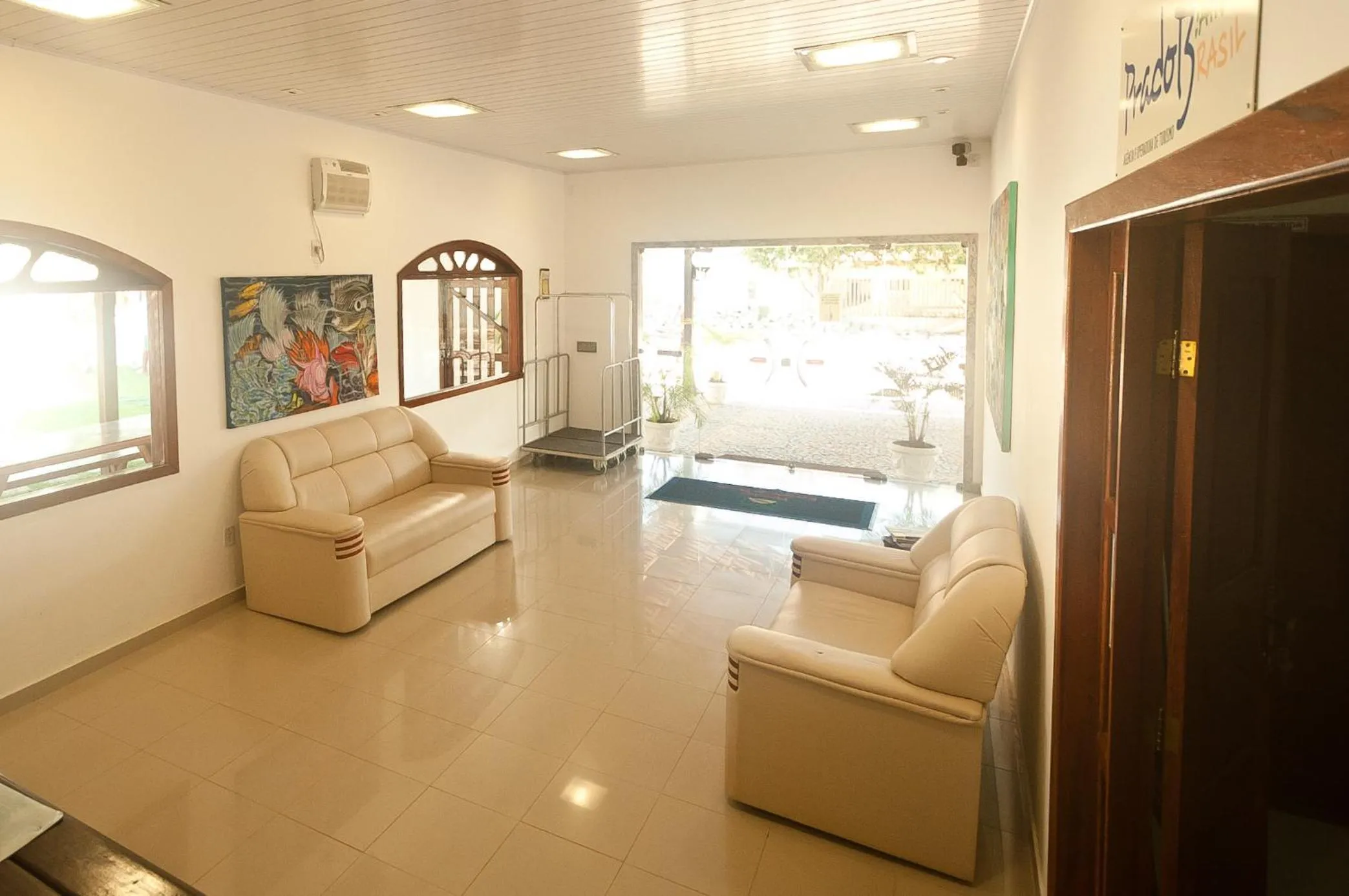 Lobby or reception in Pousada Recanto do Prado