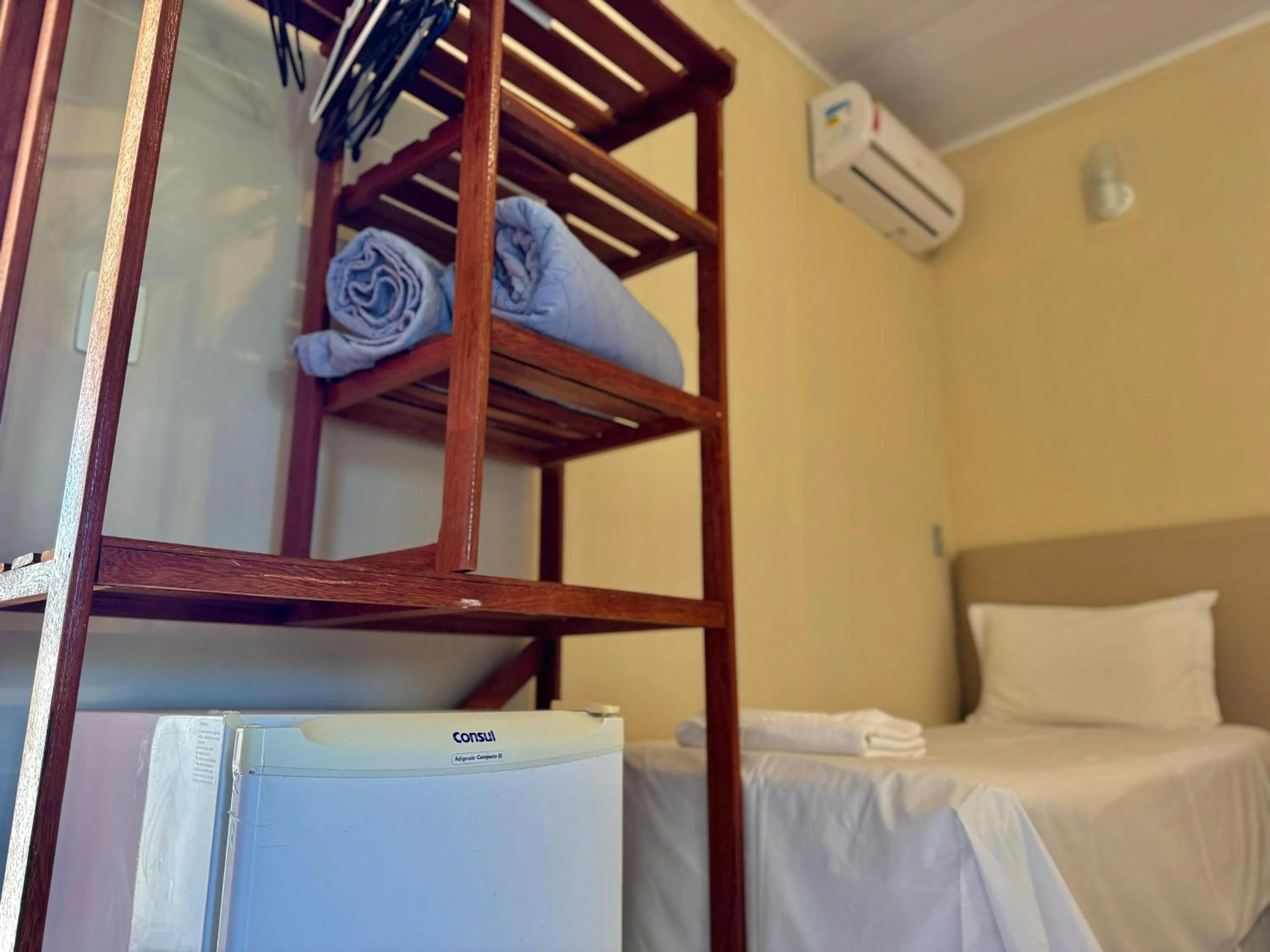 Bed in Pousada Recanto do Prado