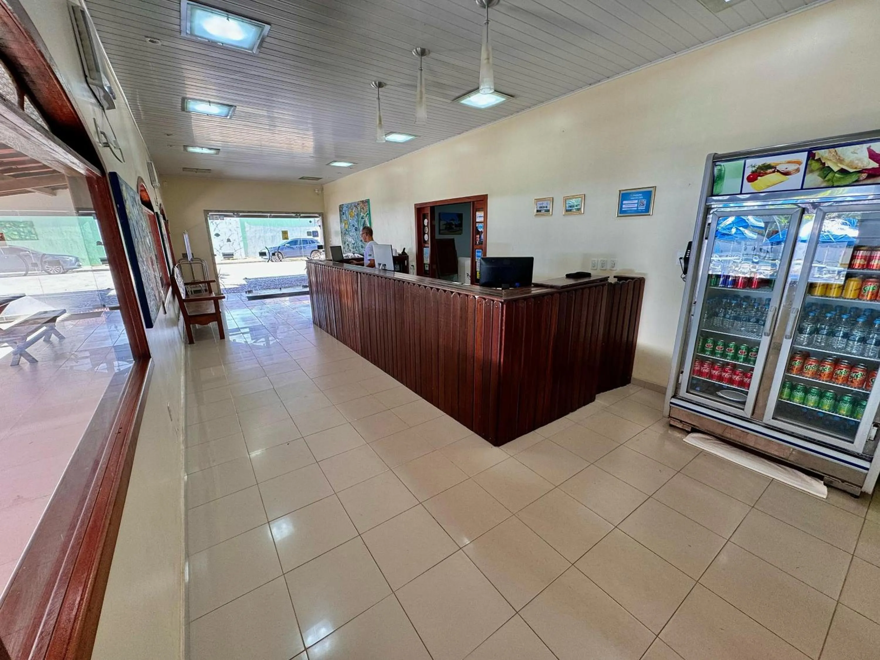 Lobby or reception in Pousada Recanto do Prado