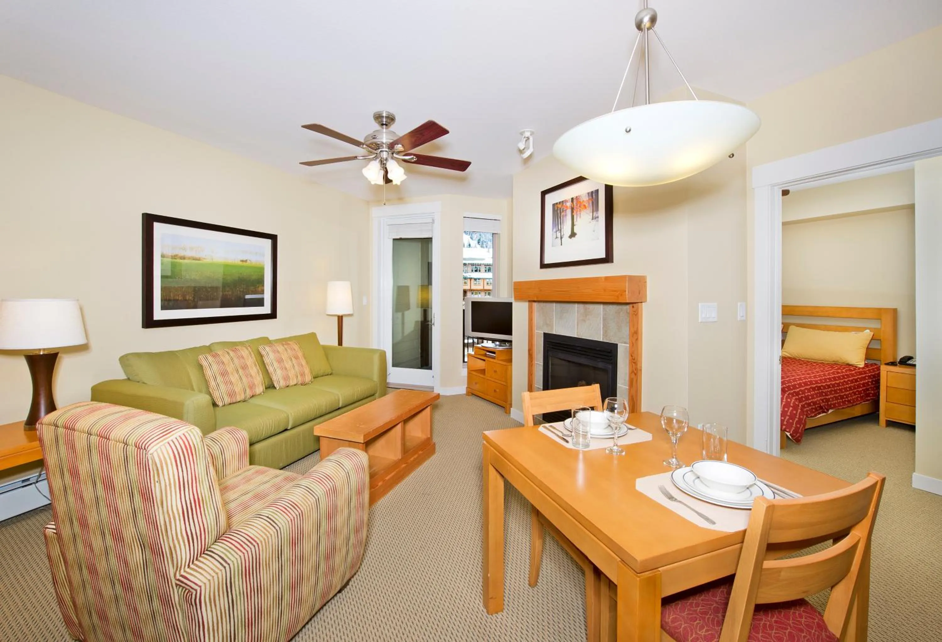 Photo of the whole room, Bed in Fraser Crossing and Founders Pointe