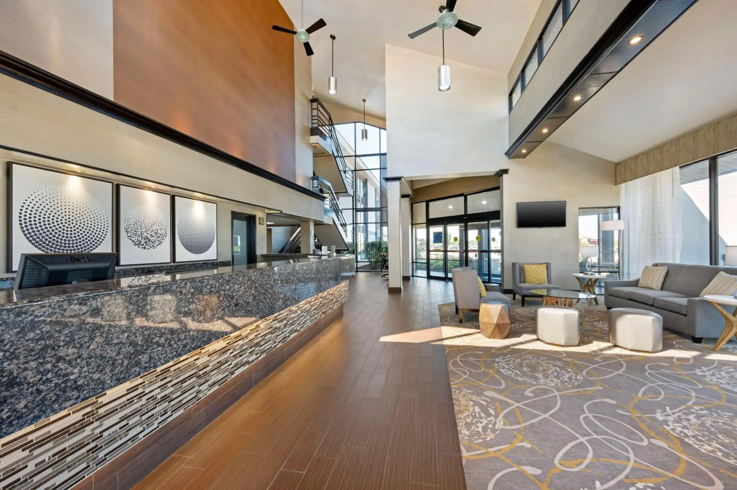 Lobby or reception in Best Western Ashbury Inn Lobby or reception in Best Western Ashbury Inn