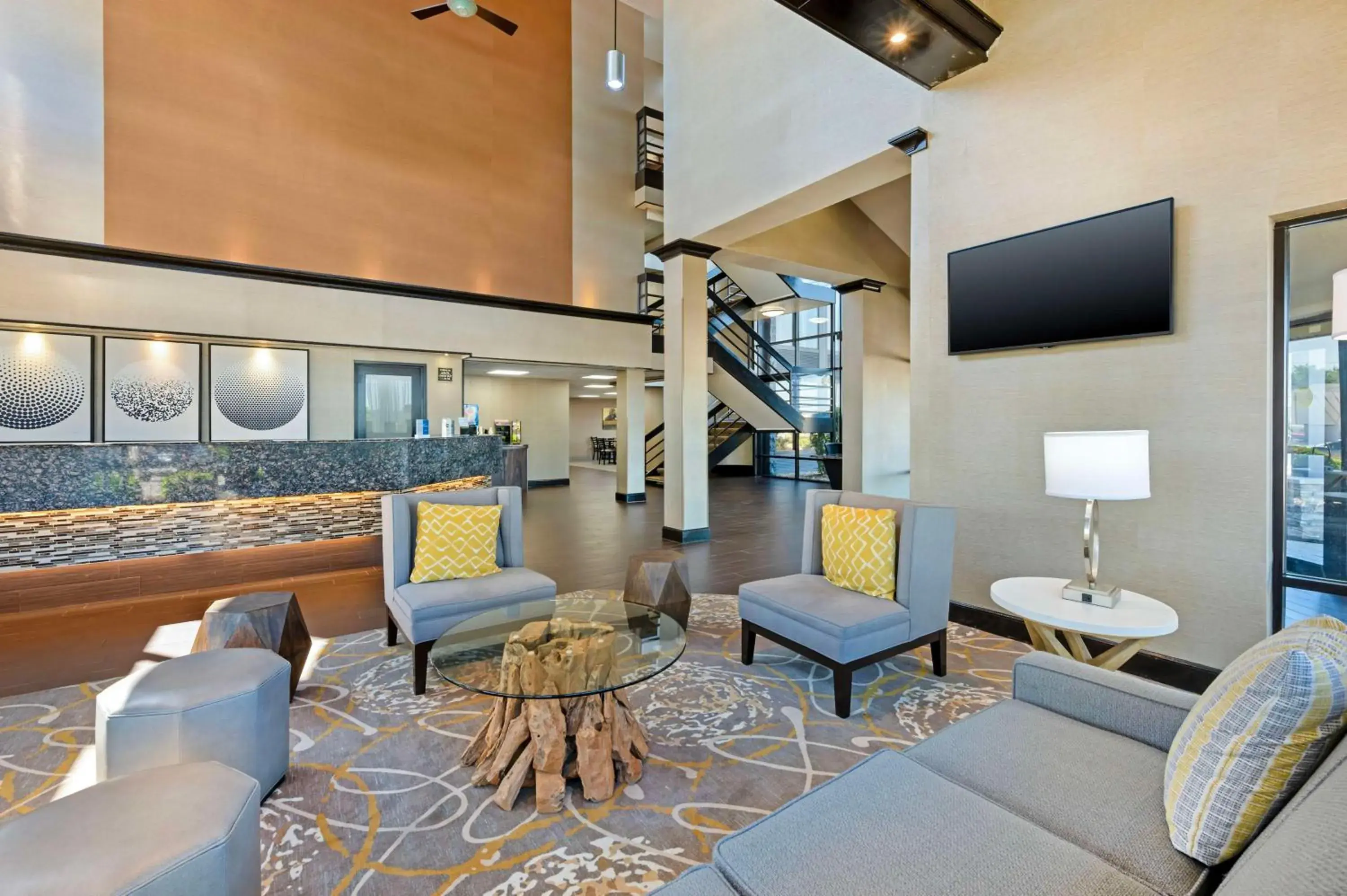 Lobby or reception in Best Western Ashbury Inn Lobby or reception in Best Western Ashbury Inn