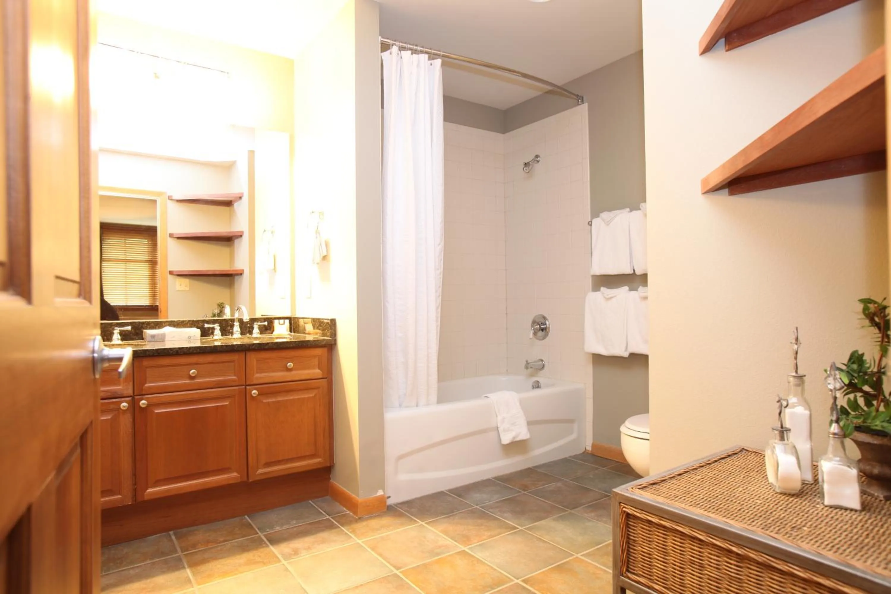 Bathroom in Zephyr Mountain Lodge