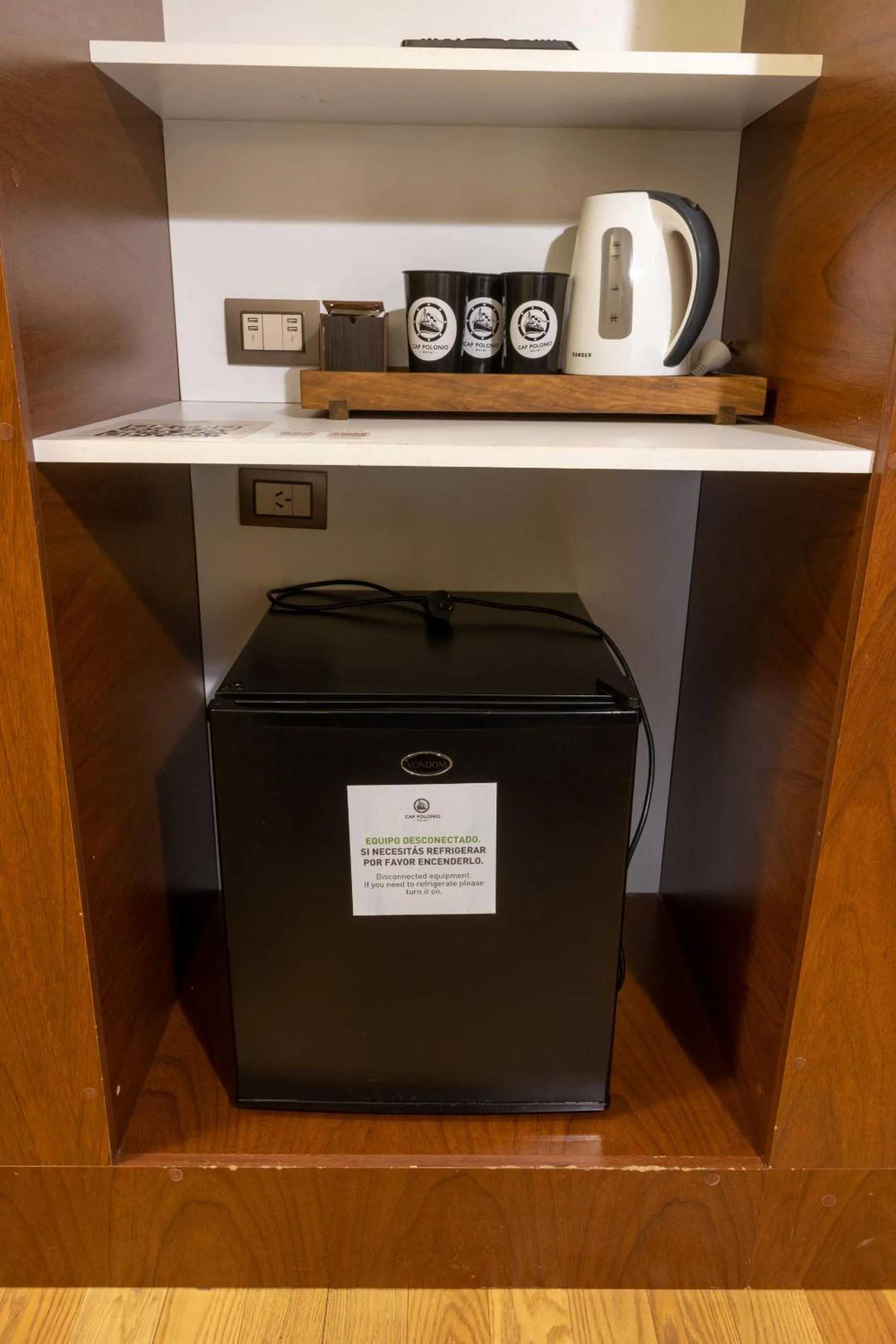 Coffee/tea facilities in Hotel Cap Polonio